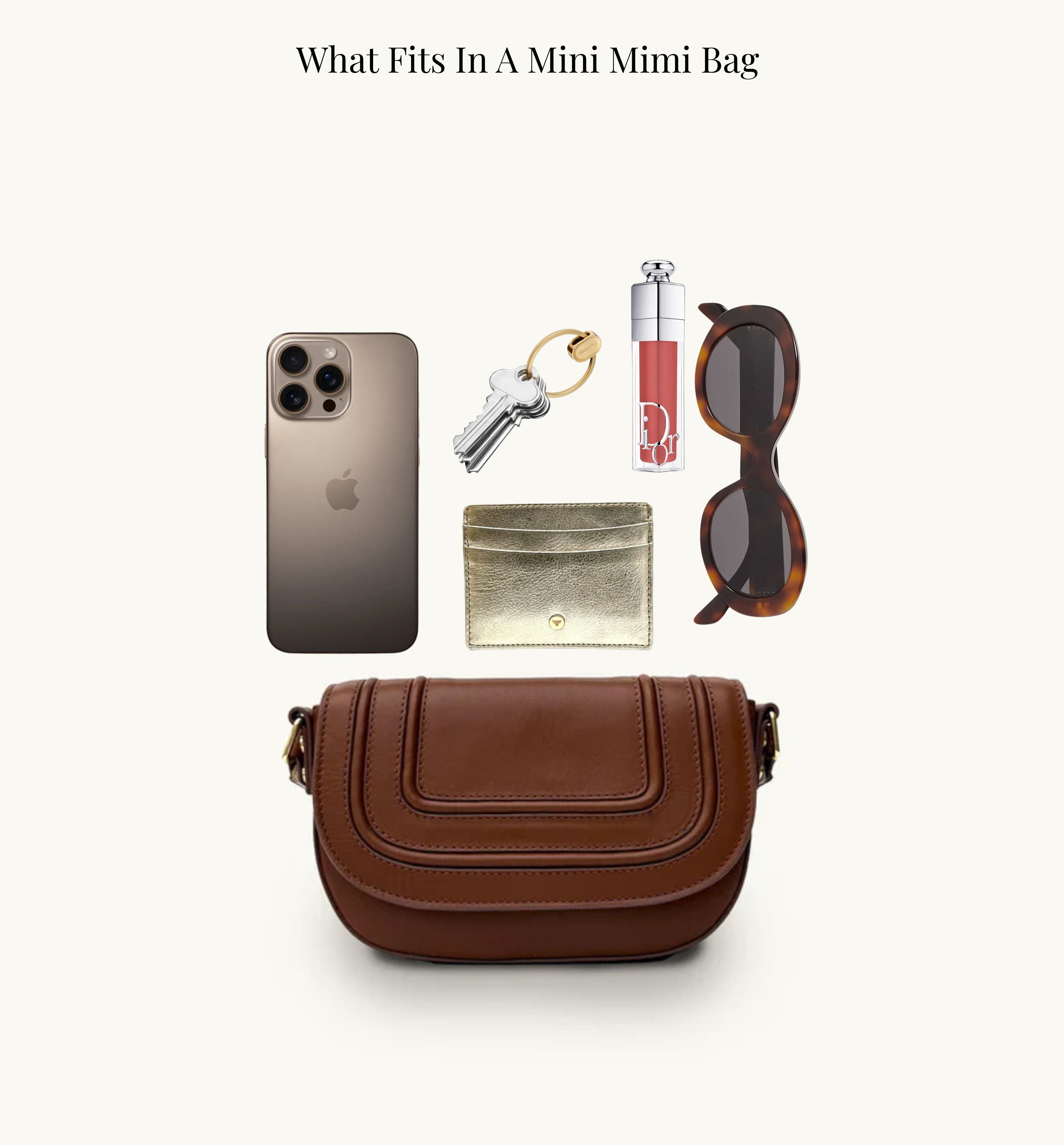 The Mimi Tan Leather Bag