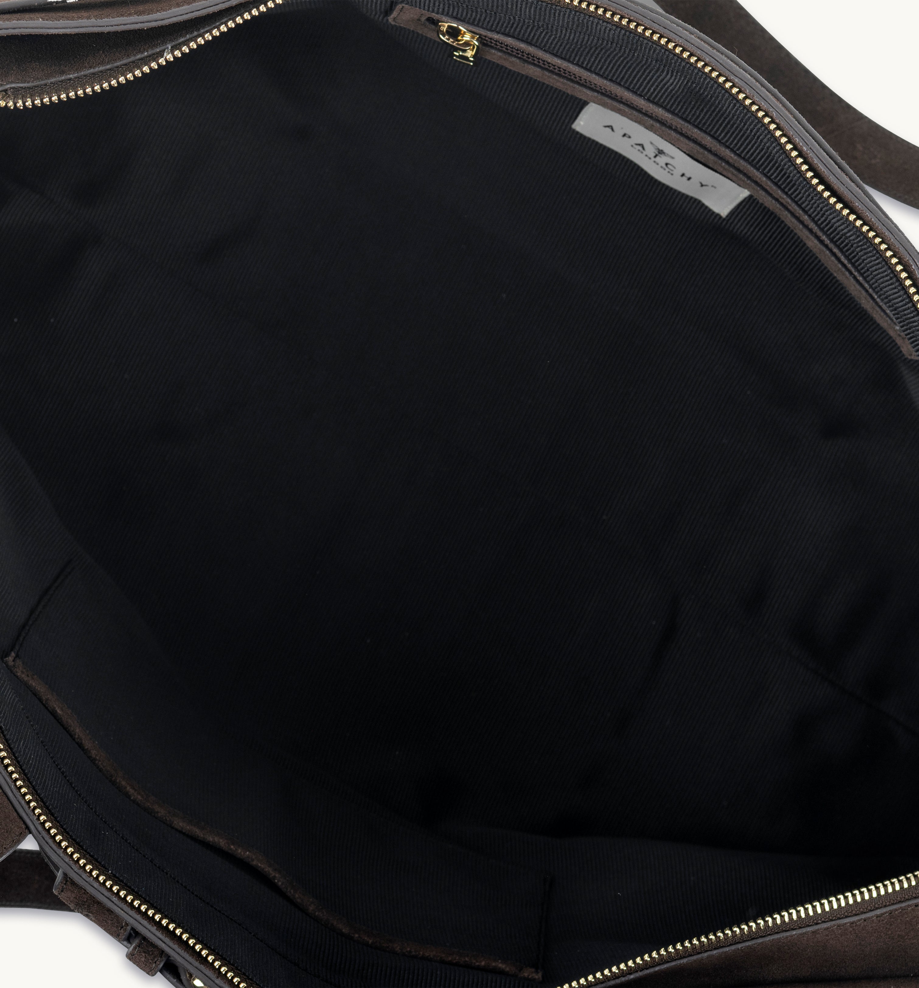 The Esme Chocolate Suede Bag