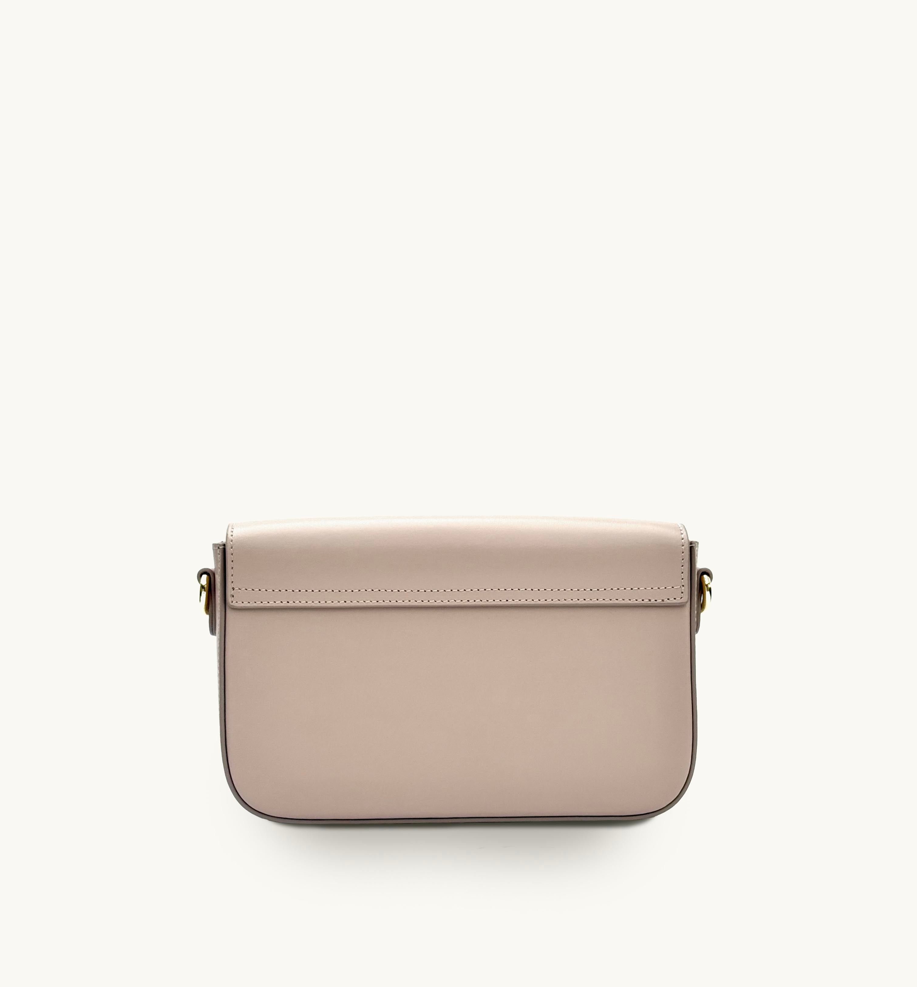 The Flora Blush Leather Bag