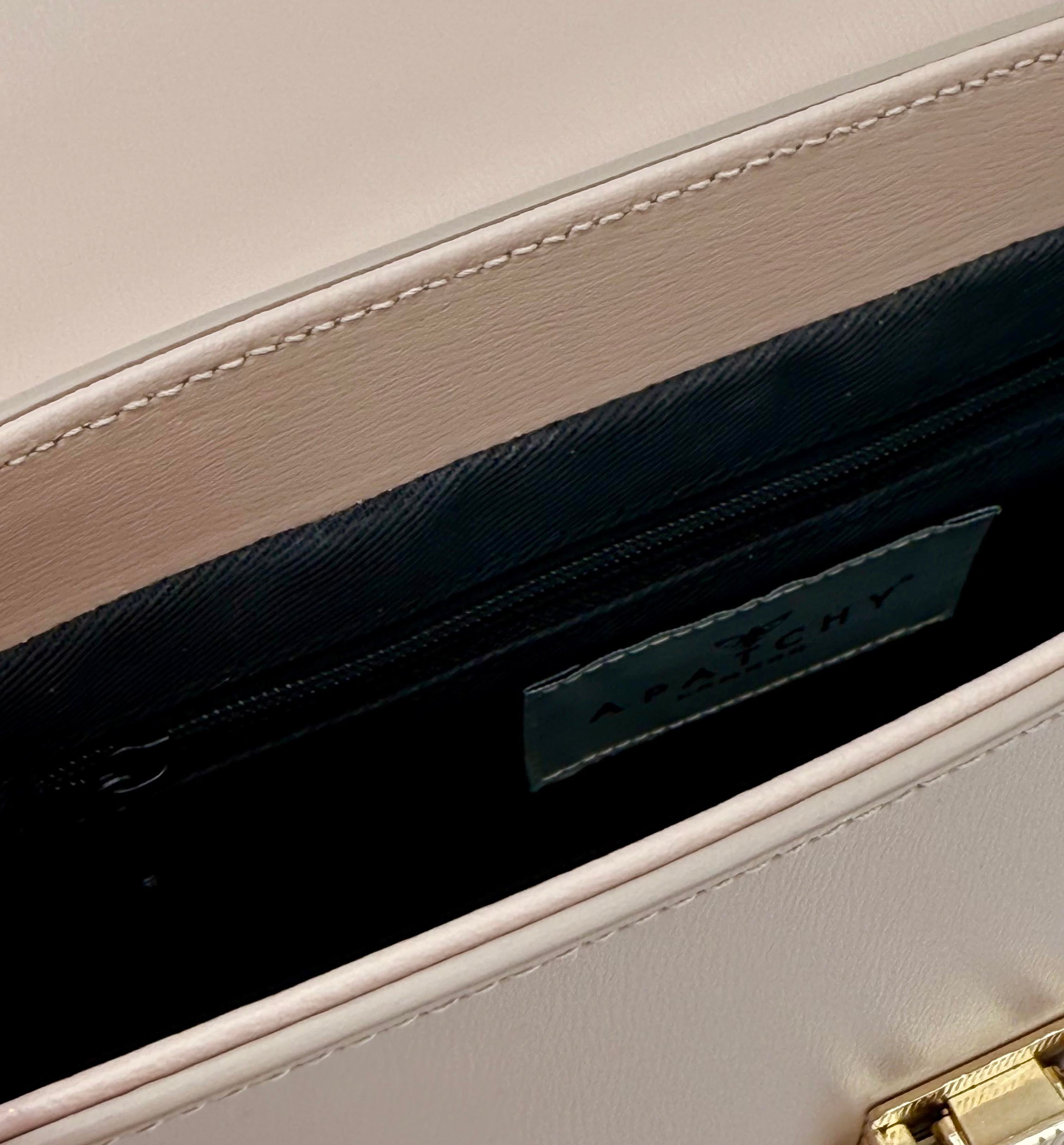 The Flora Blush Leather Bag