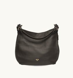 The Harriet Chocolate Leather Bag
