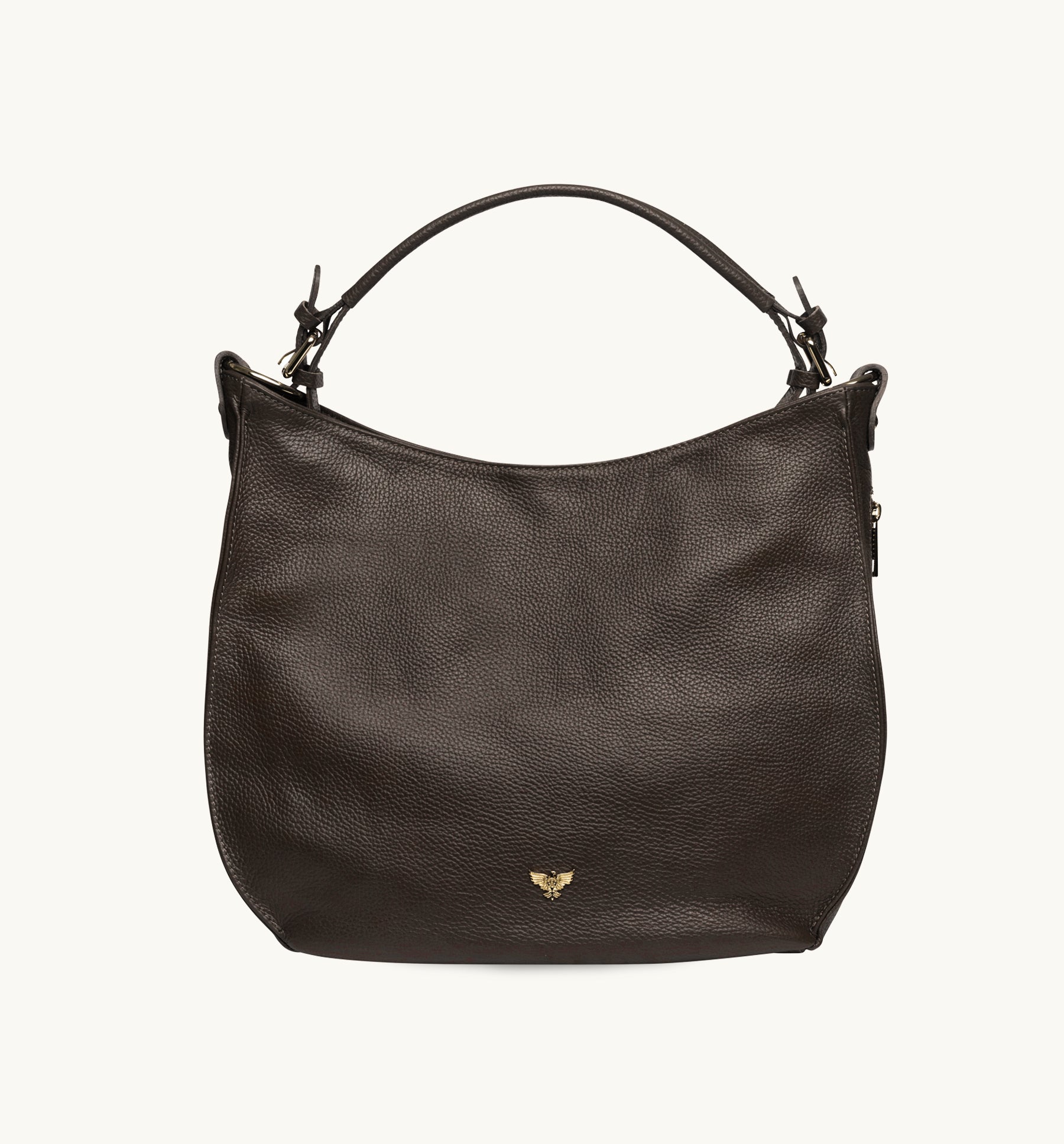 The Harriet Chocolate Leather Bag