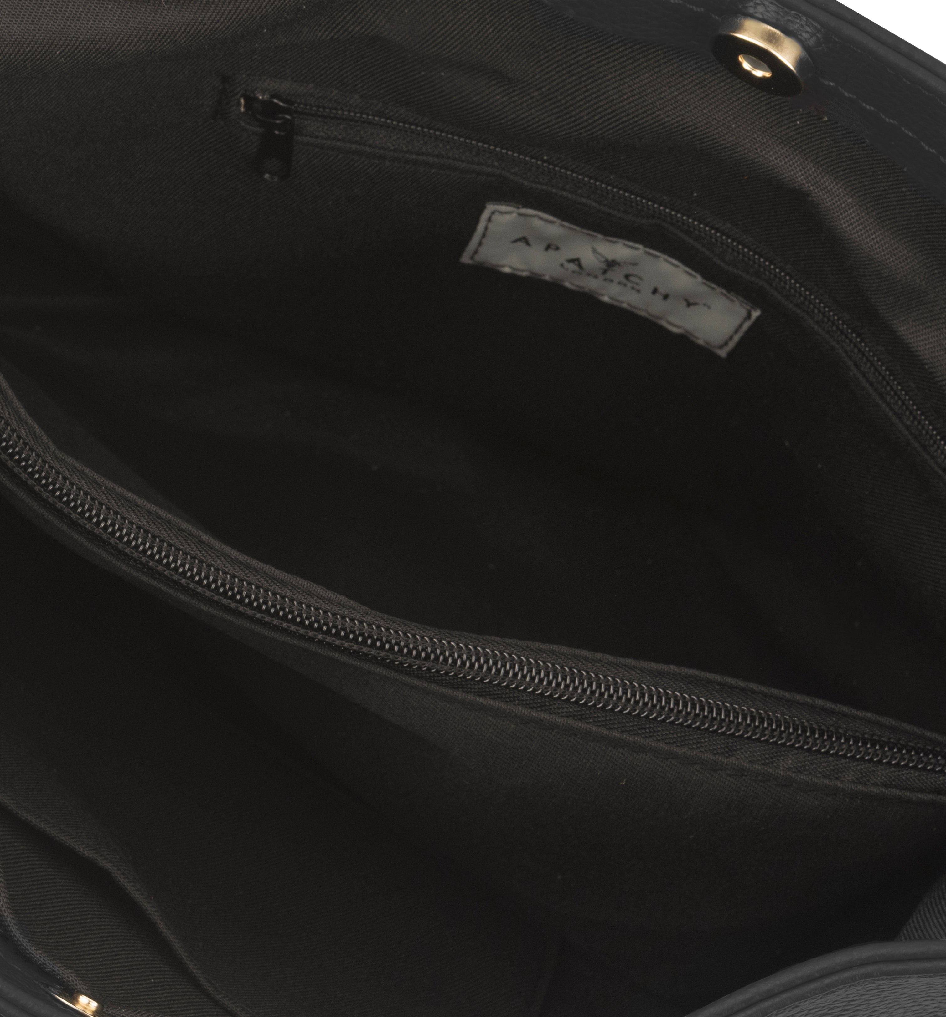 The Harriet Black Leather Bag