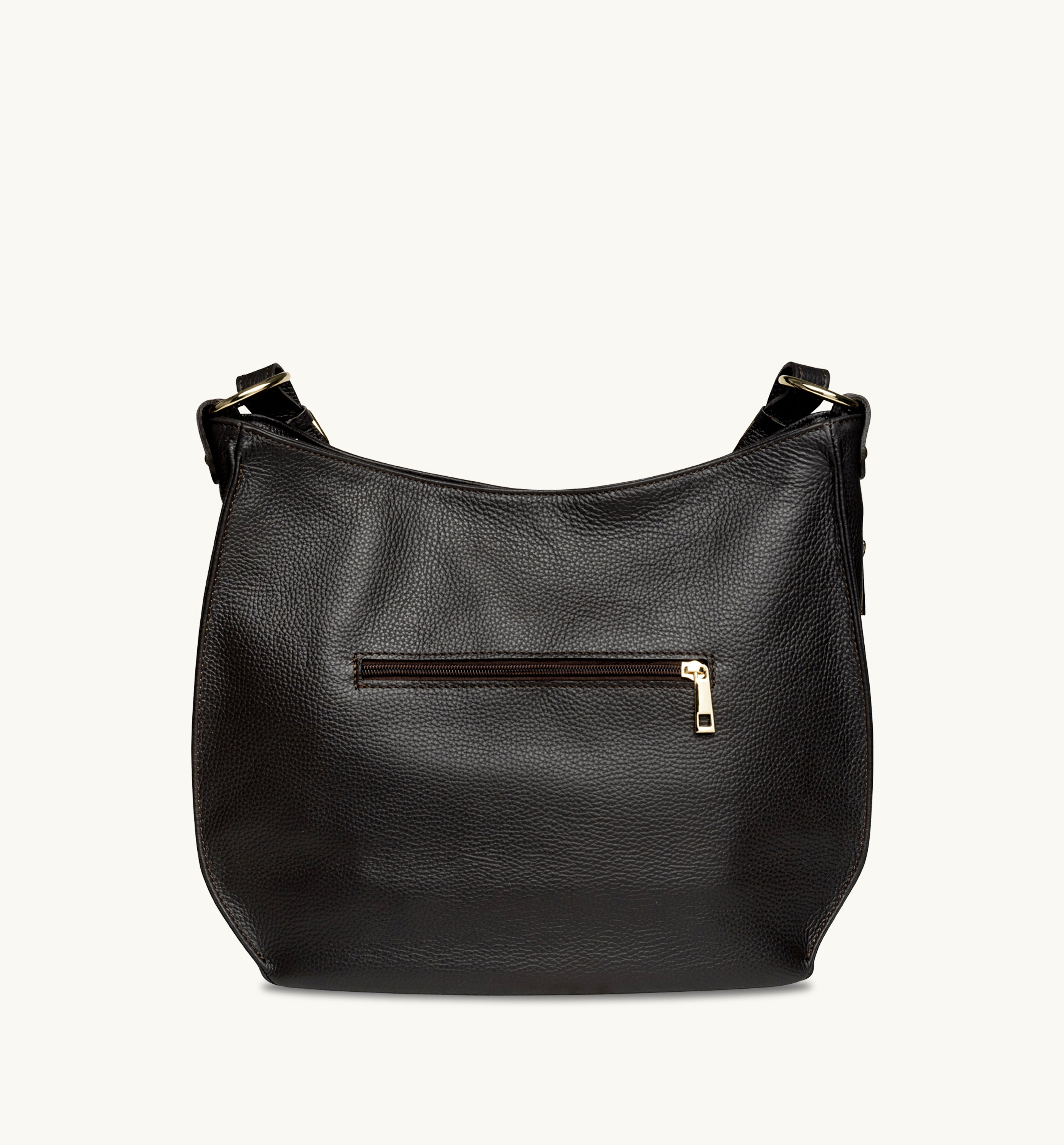The Harriet Black Leather Bag