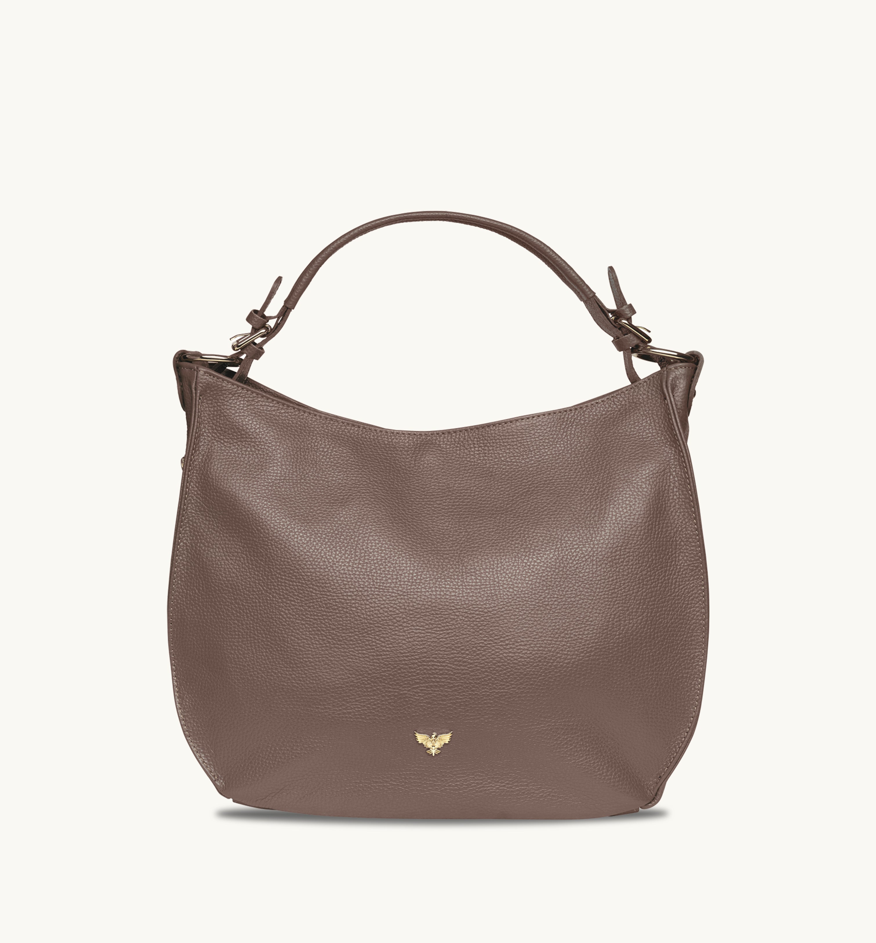 The Harriet Mink Leather Bag
