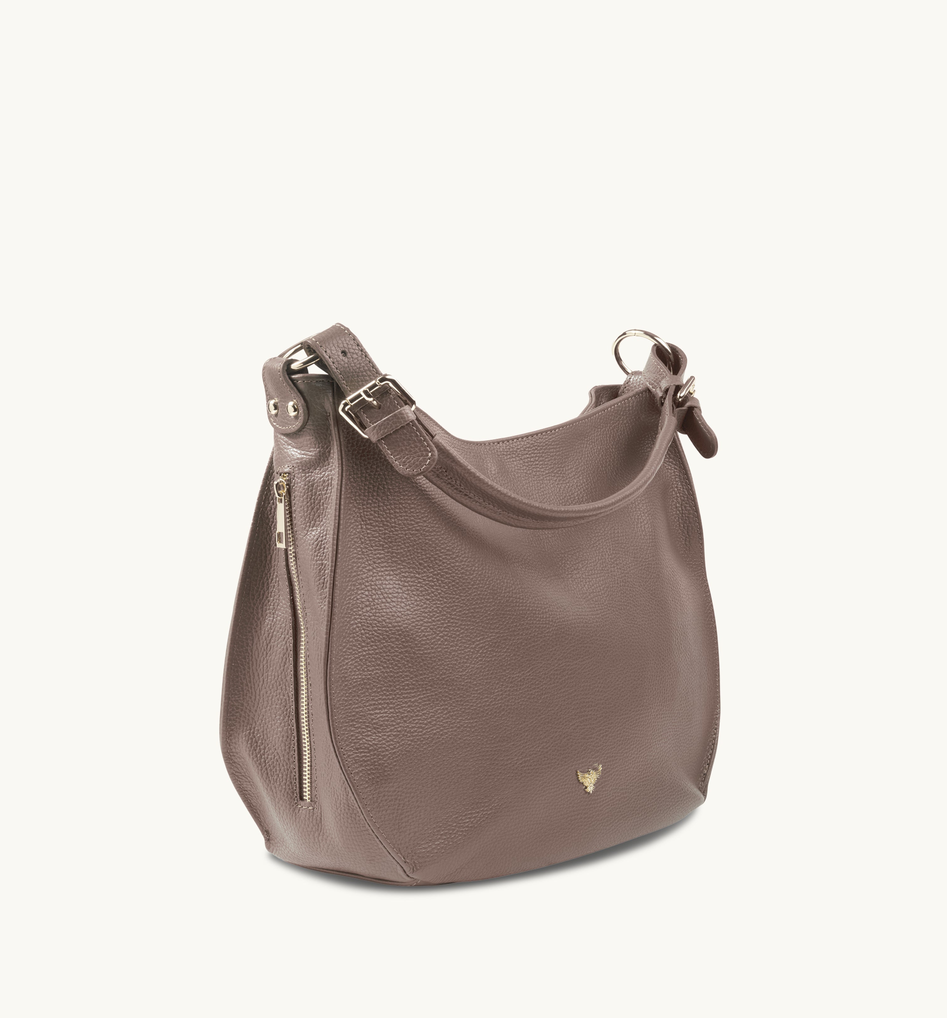 The Harriet Mink Leather Bag