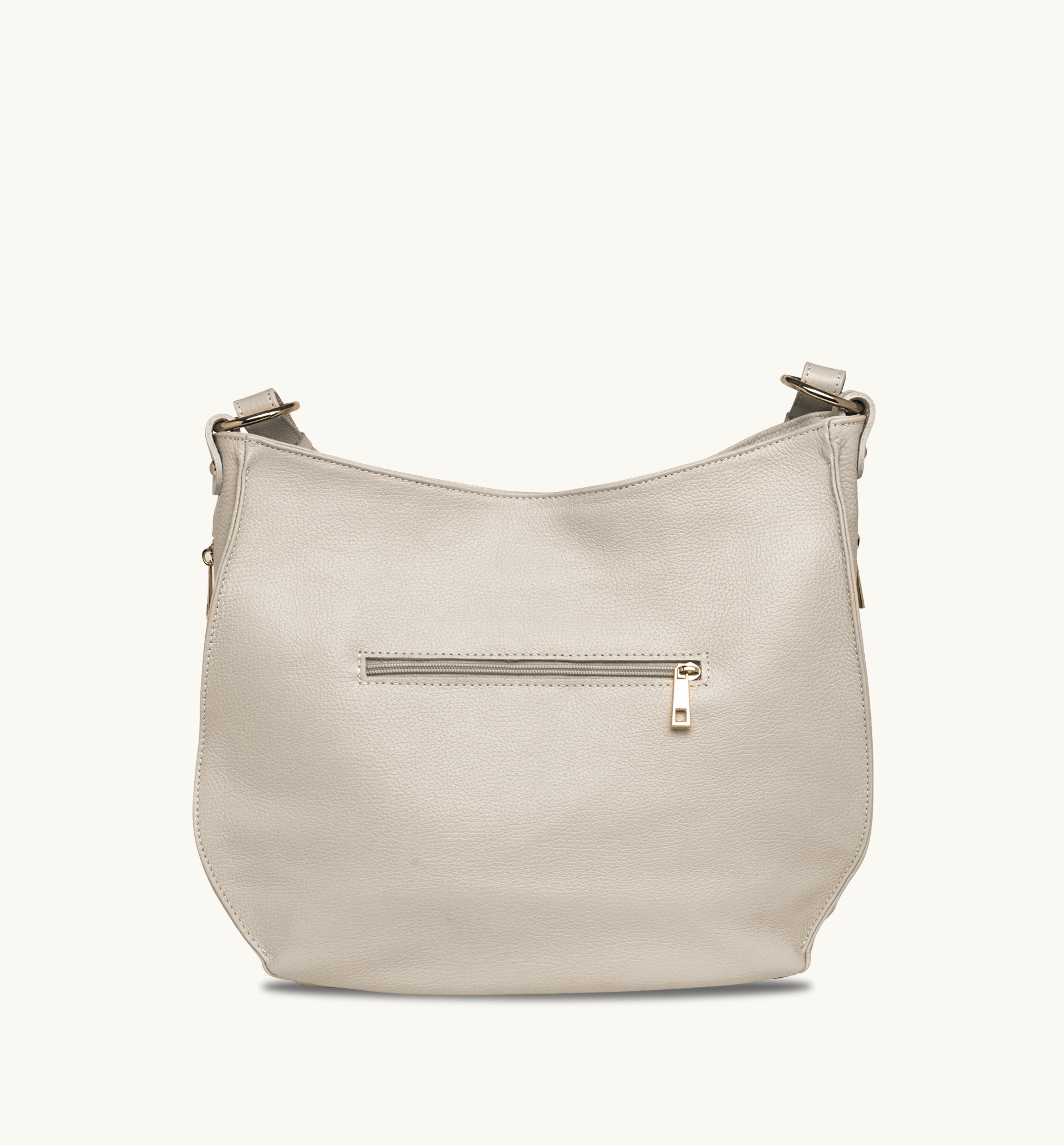 The Harriet Stone Leather Bag