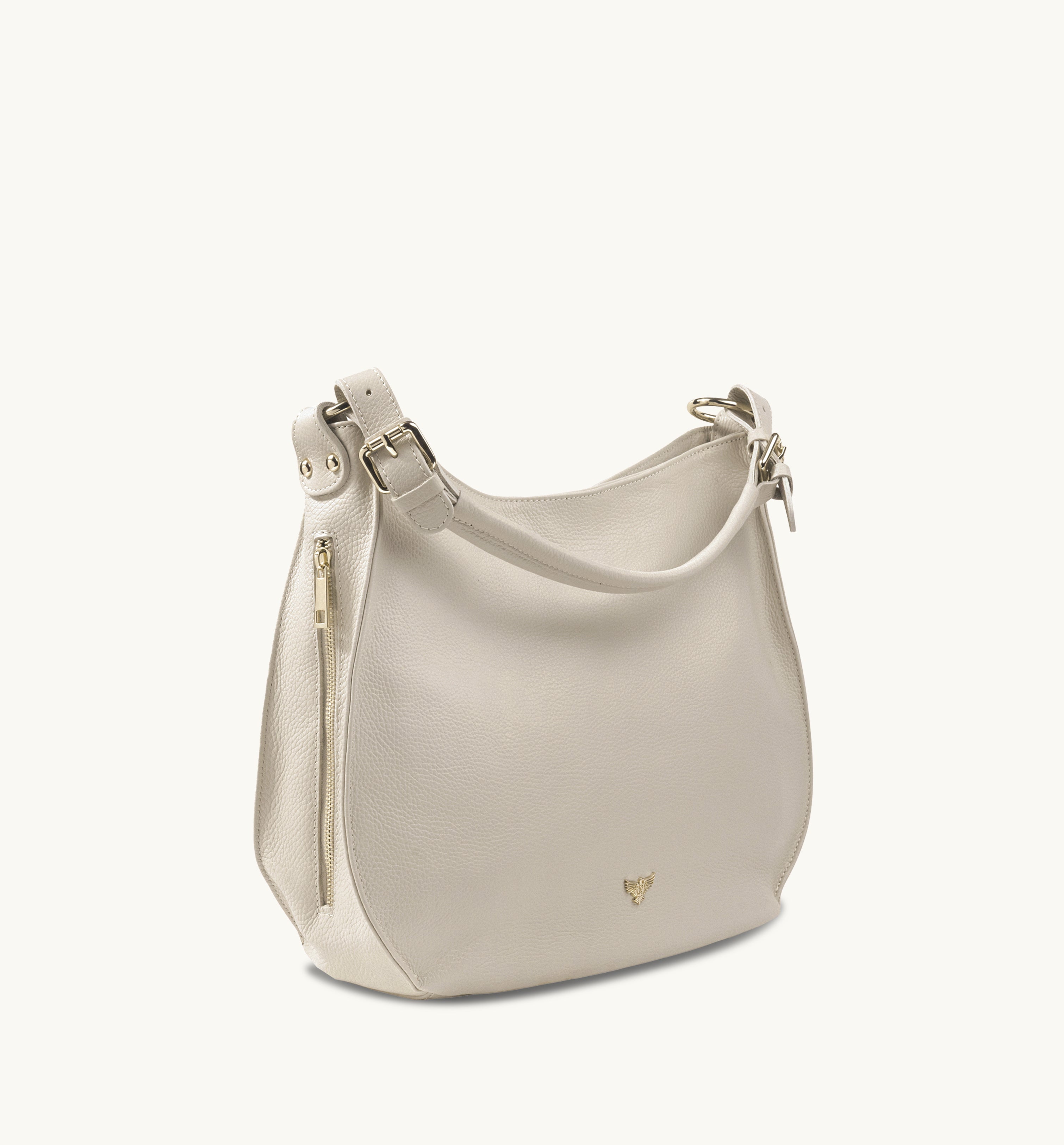 The Harriet Stone Leather Bag