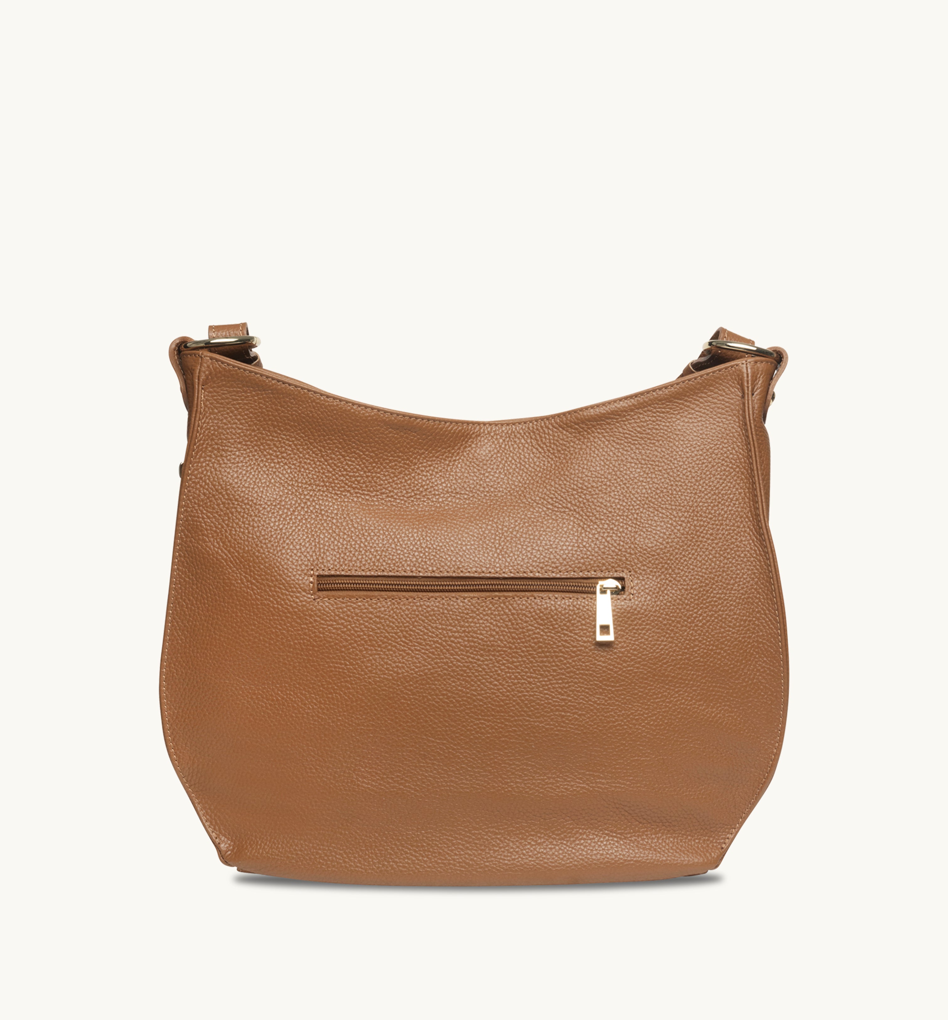 The Harriet Tan Leather Bag