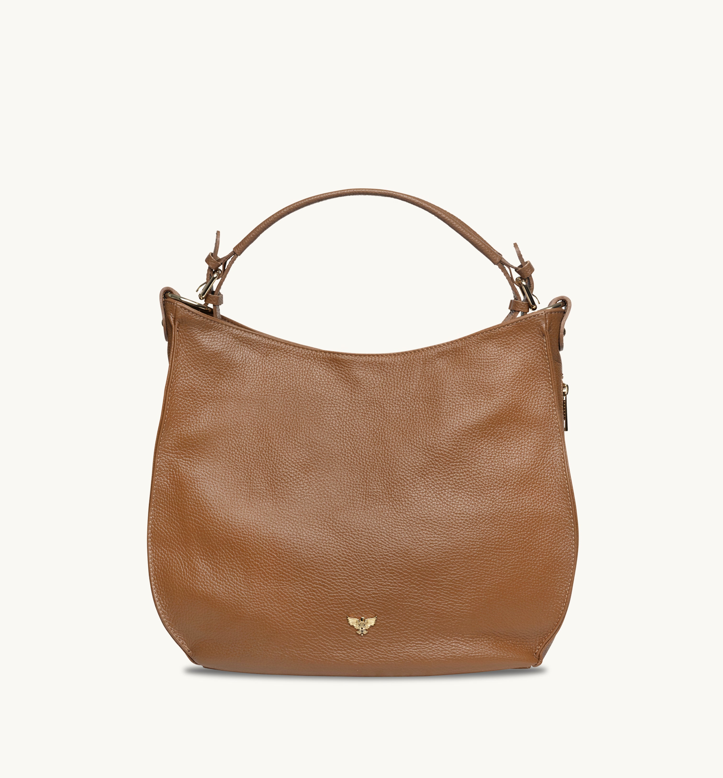 The Harriet Tan Leather Bag