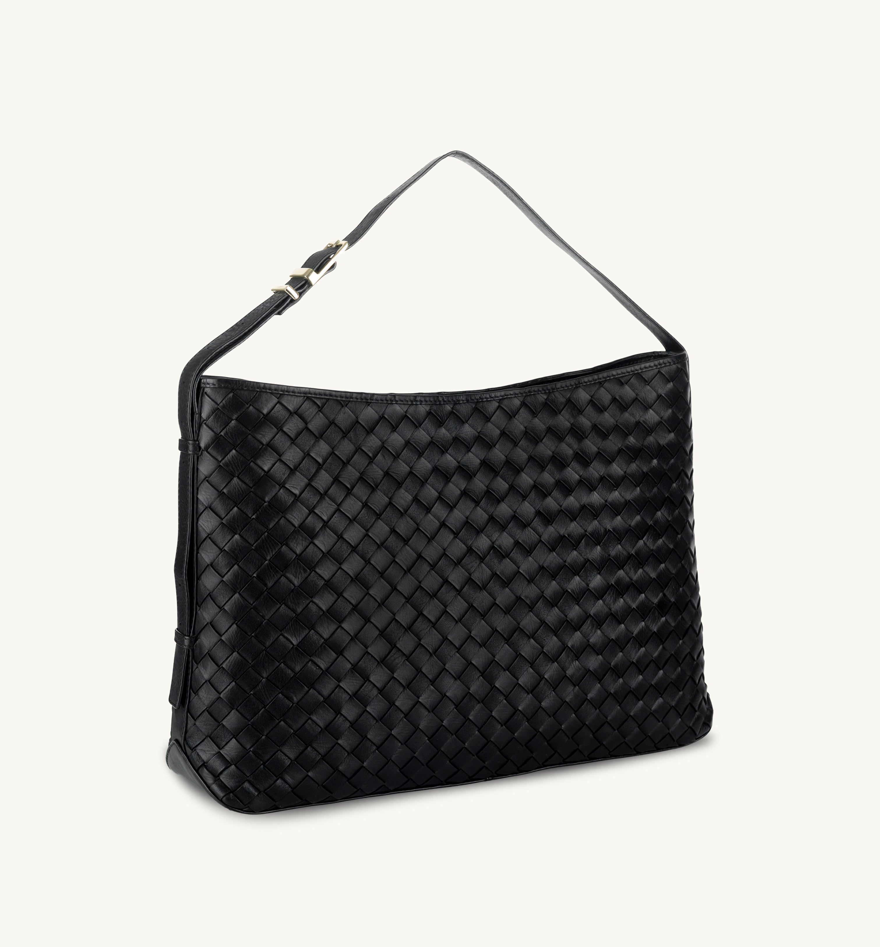 The Holly Black Leather Bag