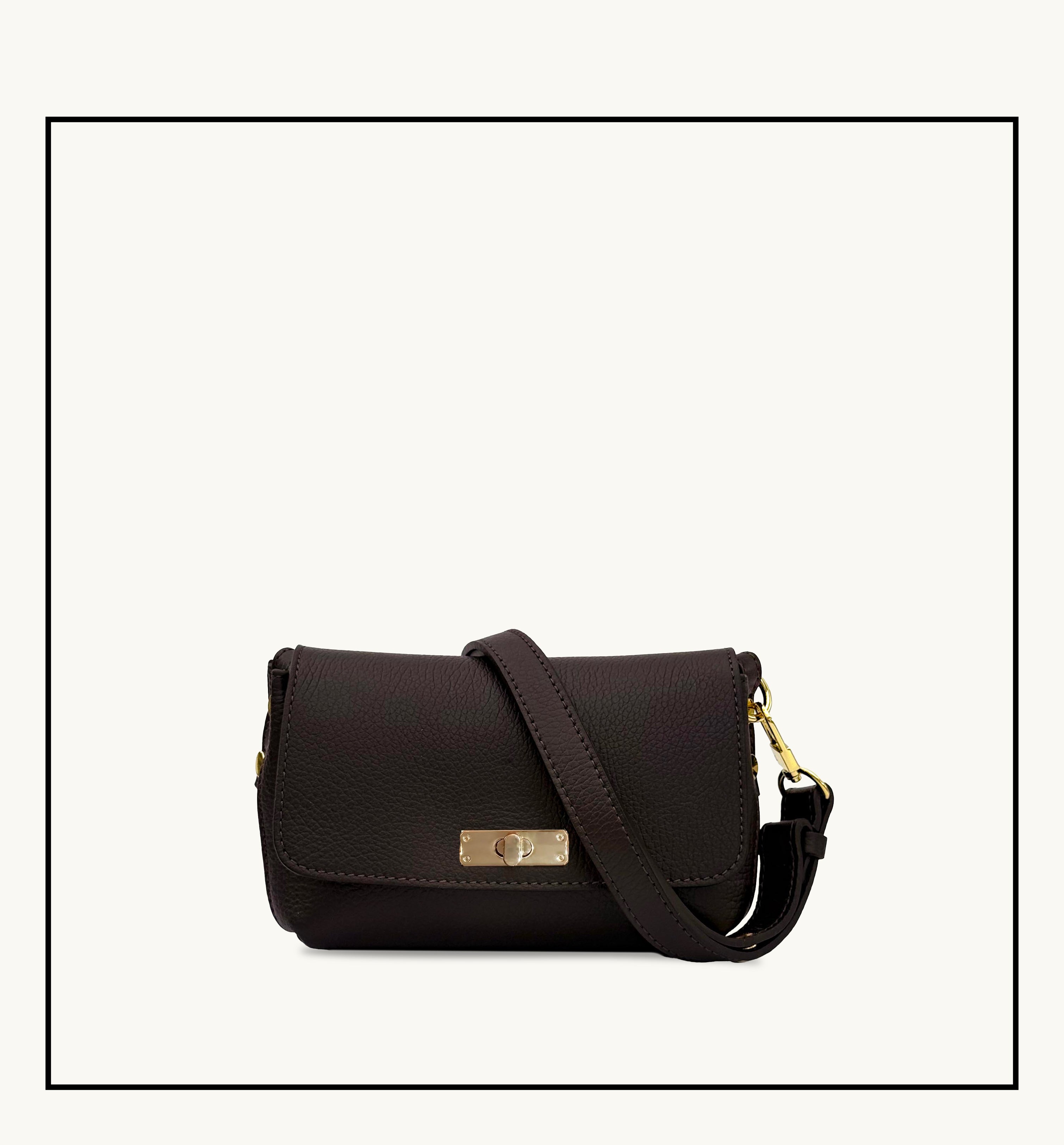 The Maisie Chocolate Leather Bag