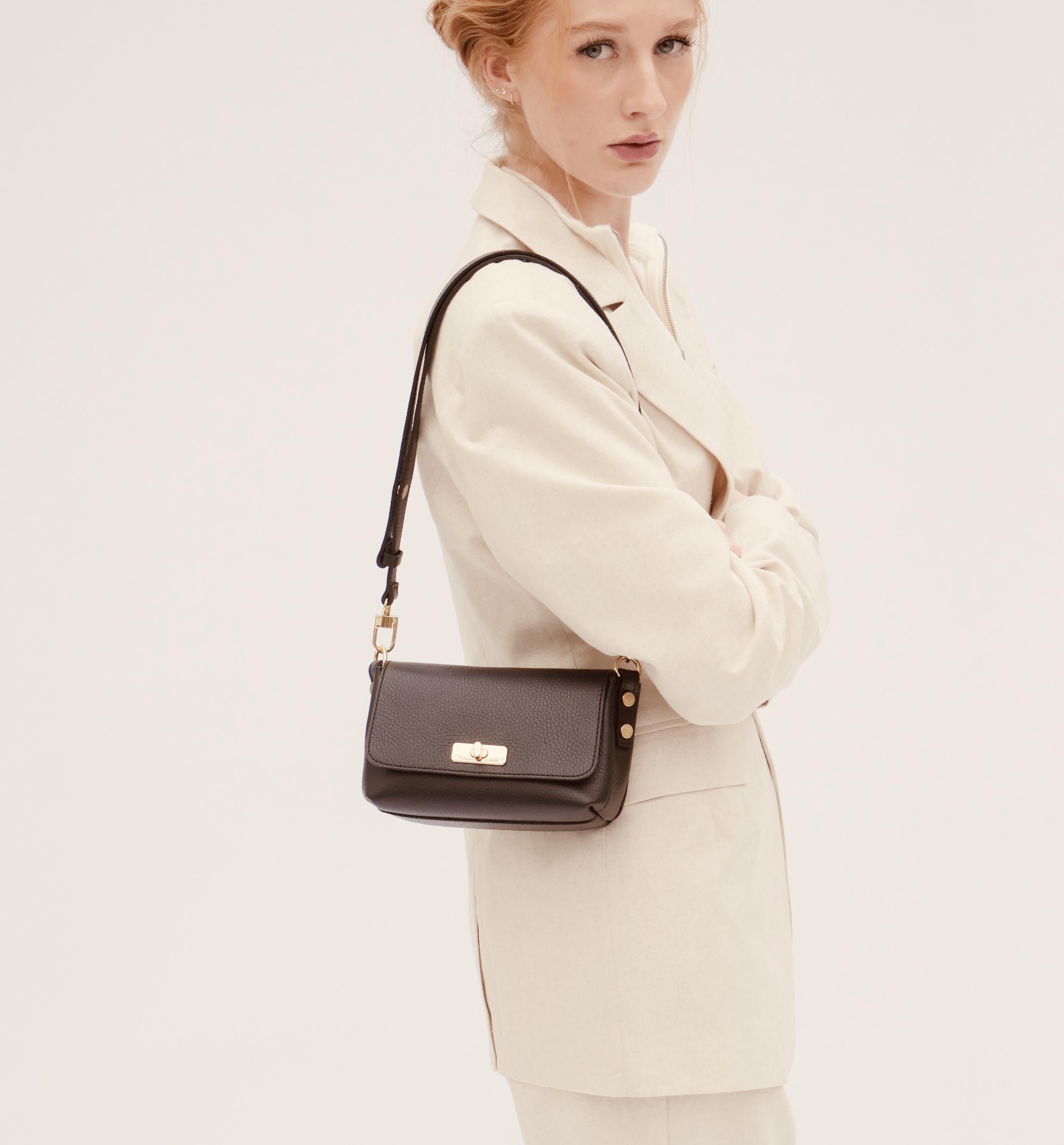 The Maisie Chocolate Leather Bag