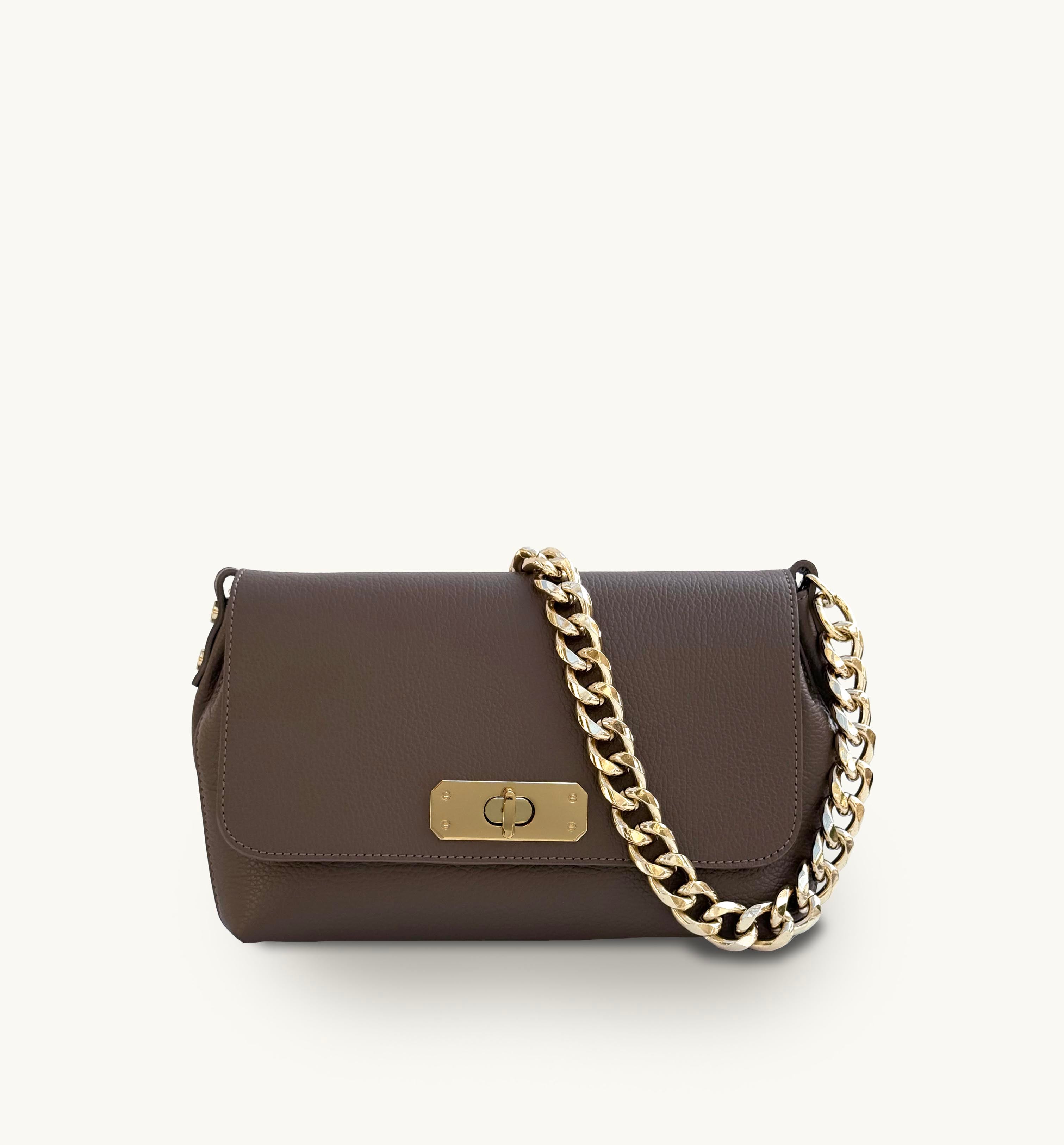 The Maisie Maxi Mink Leather Bag