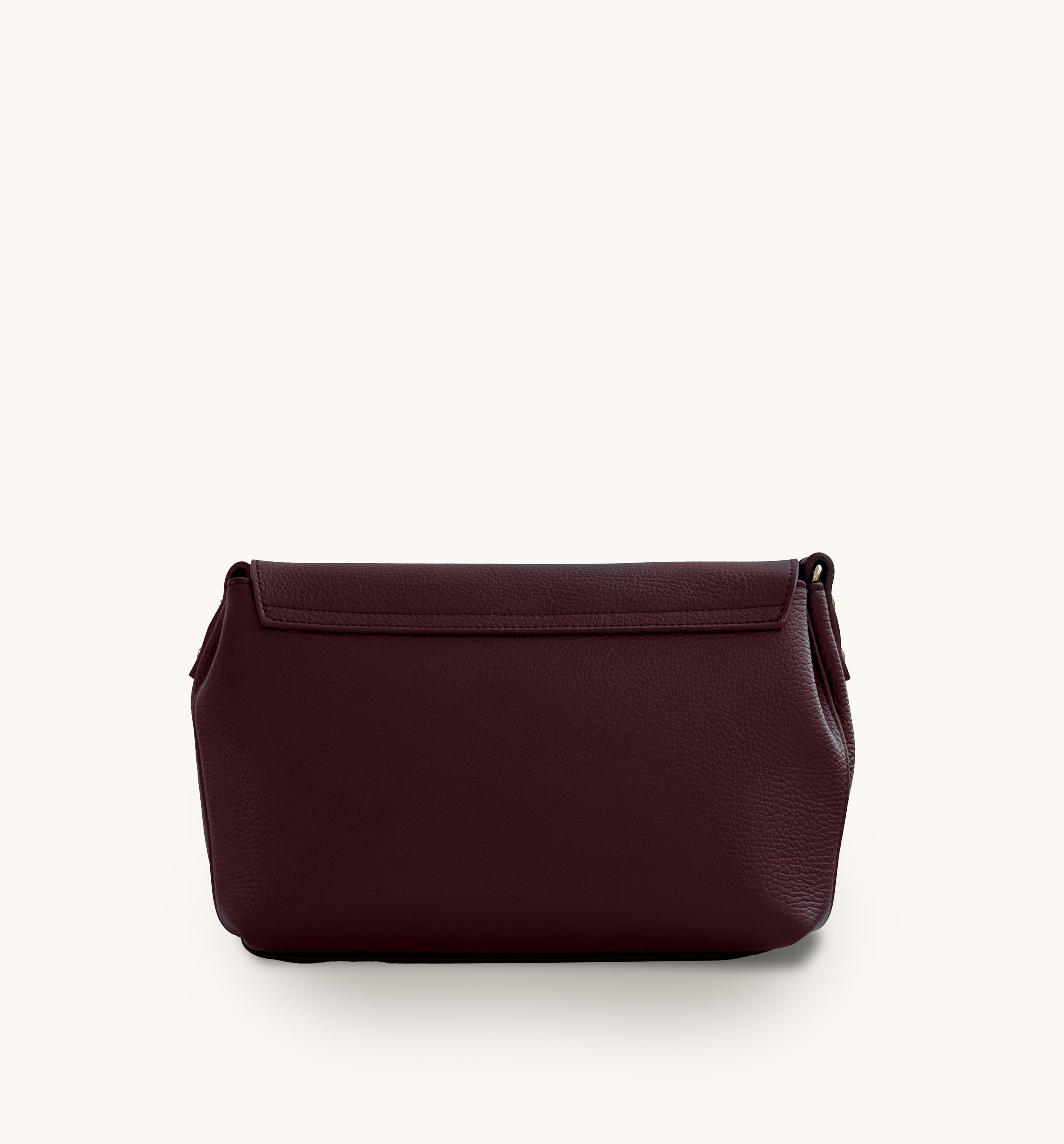 The Maisie Maxi Burgundy Leather Bag