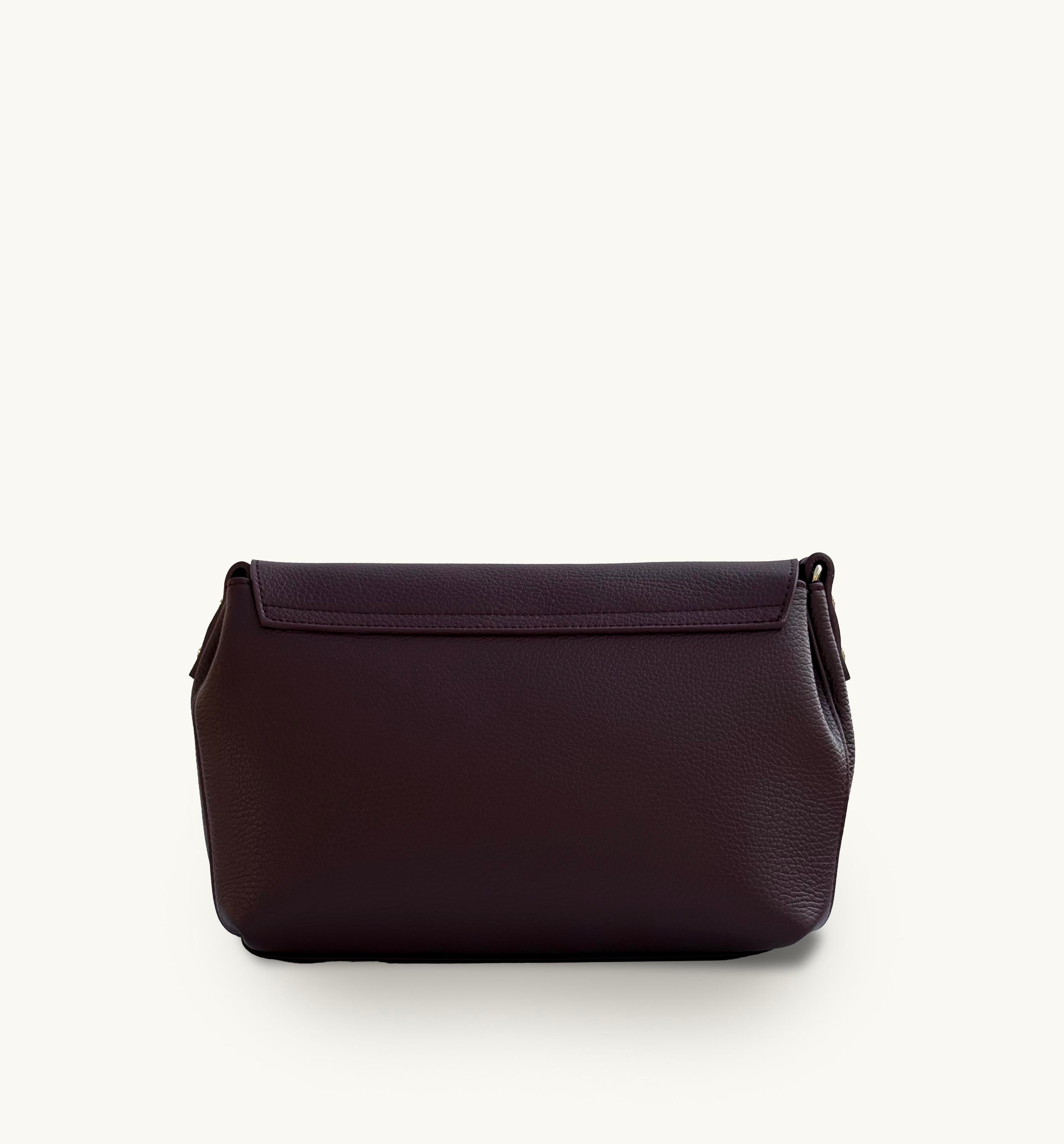 The Maisie Maxi Port Leather Bag
