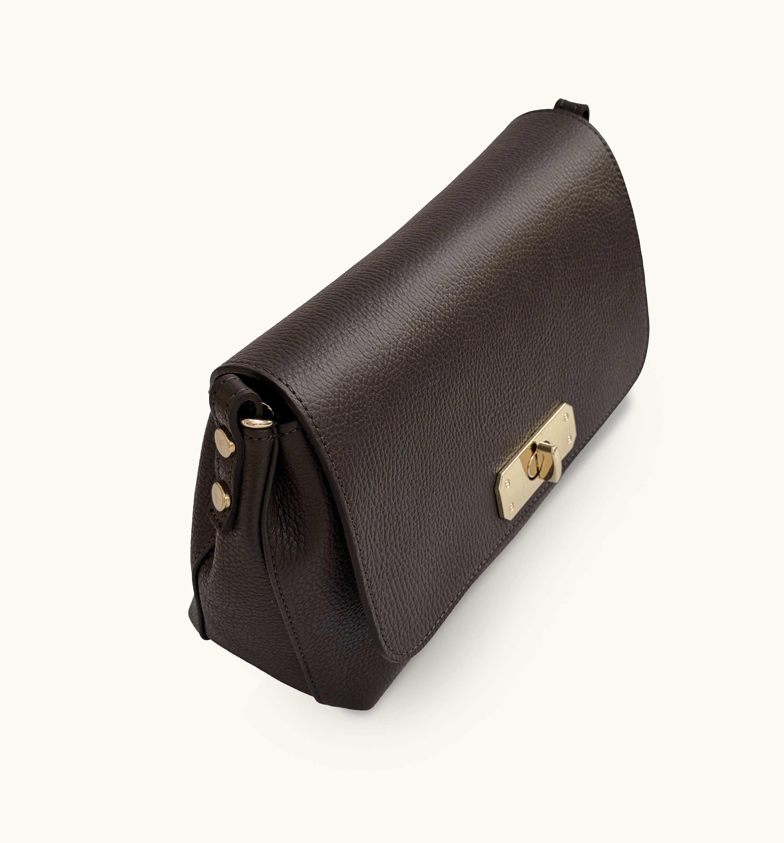 The Maisie Maxi Chocolate Leather Bag