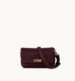 The Maisie Burgundy Leather Bag