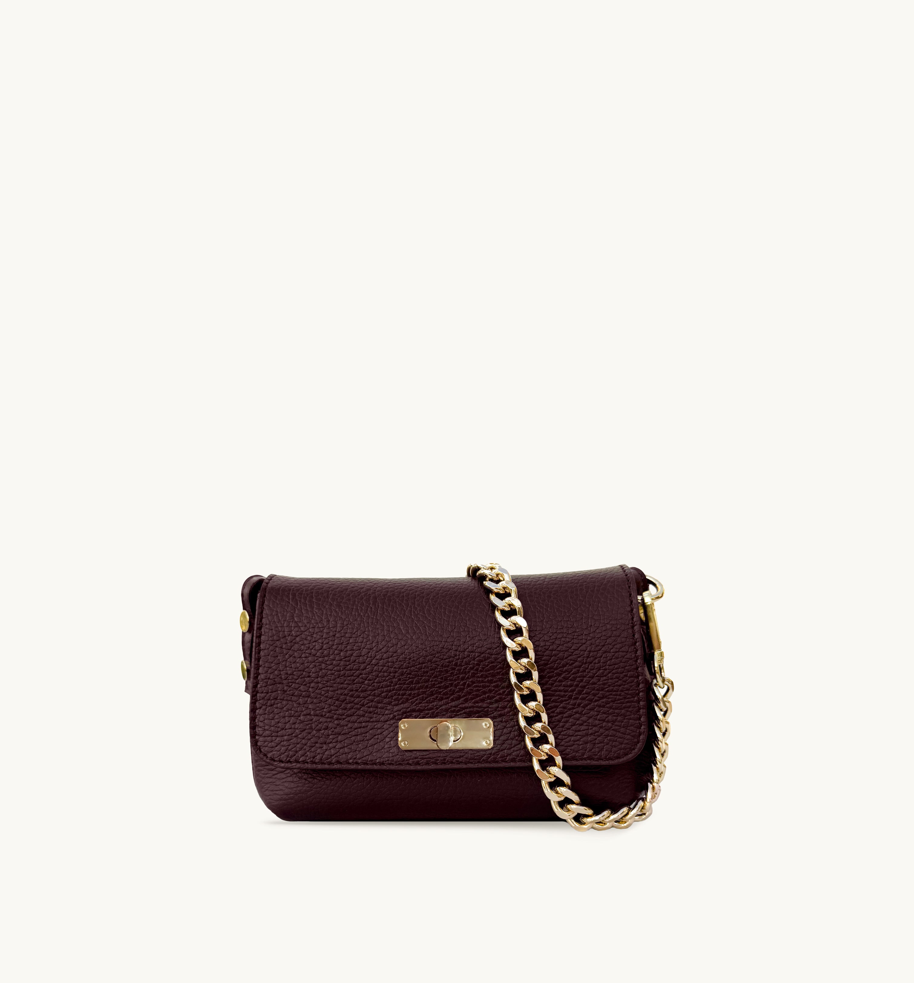 The Maisie Burgundy Leather Bag