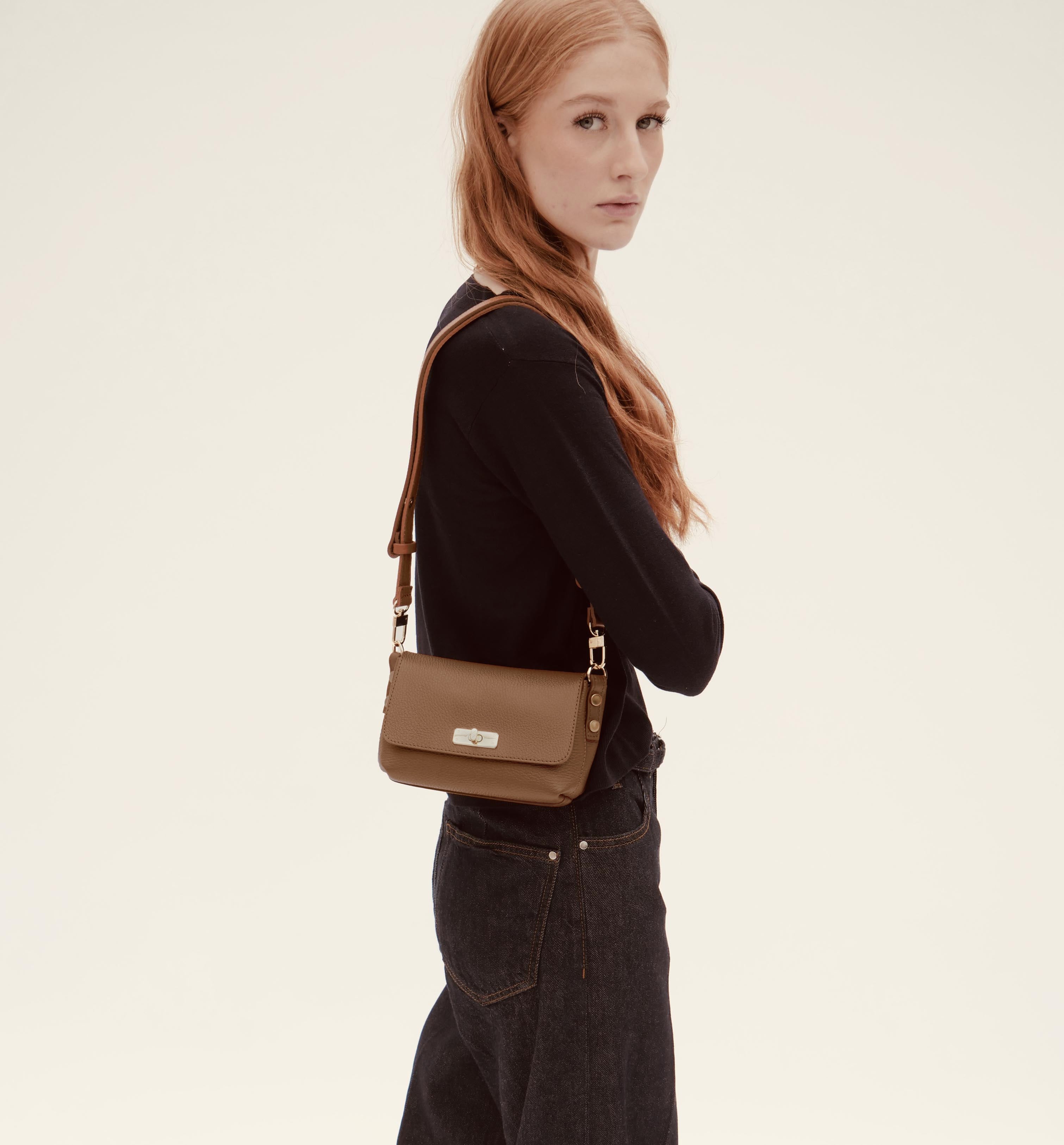 The Maisie Tan Leather Bag