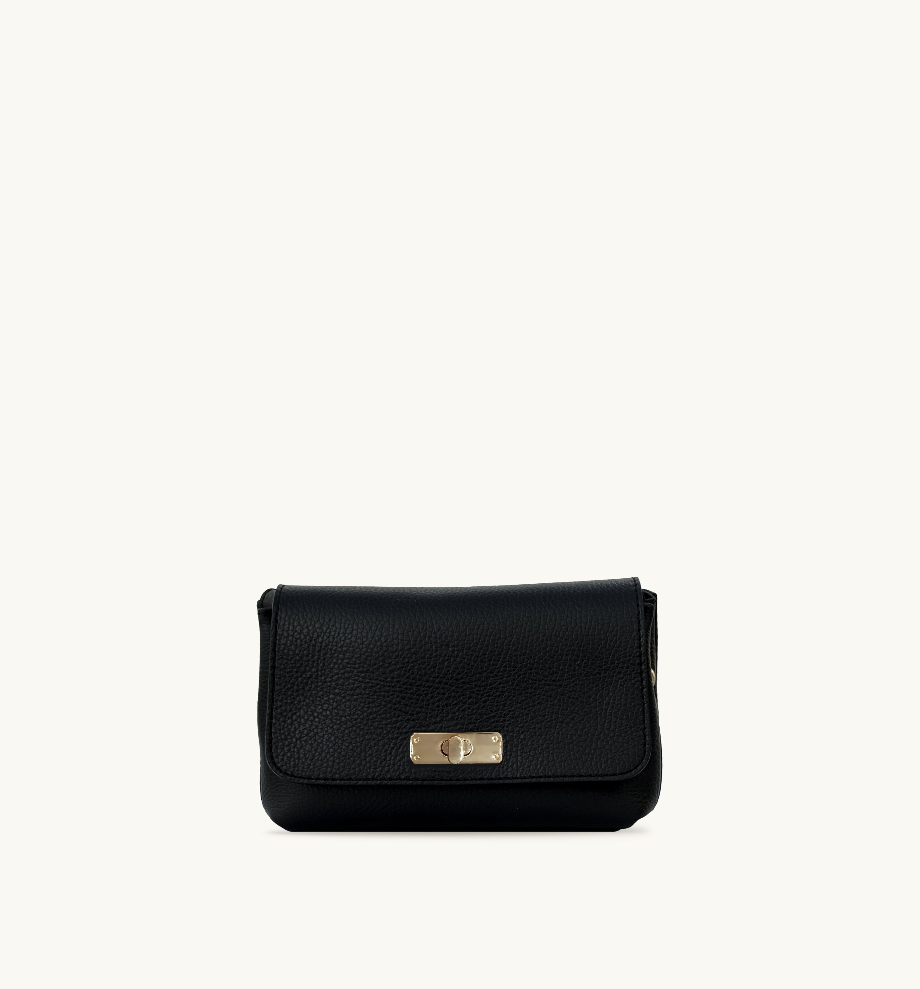The Maisie Black Leather Bag