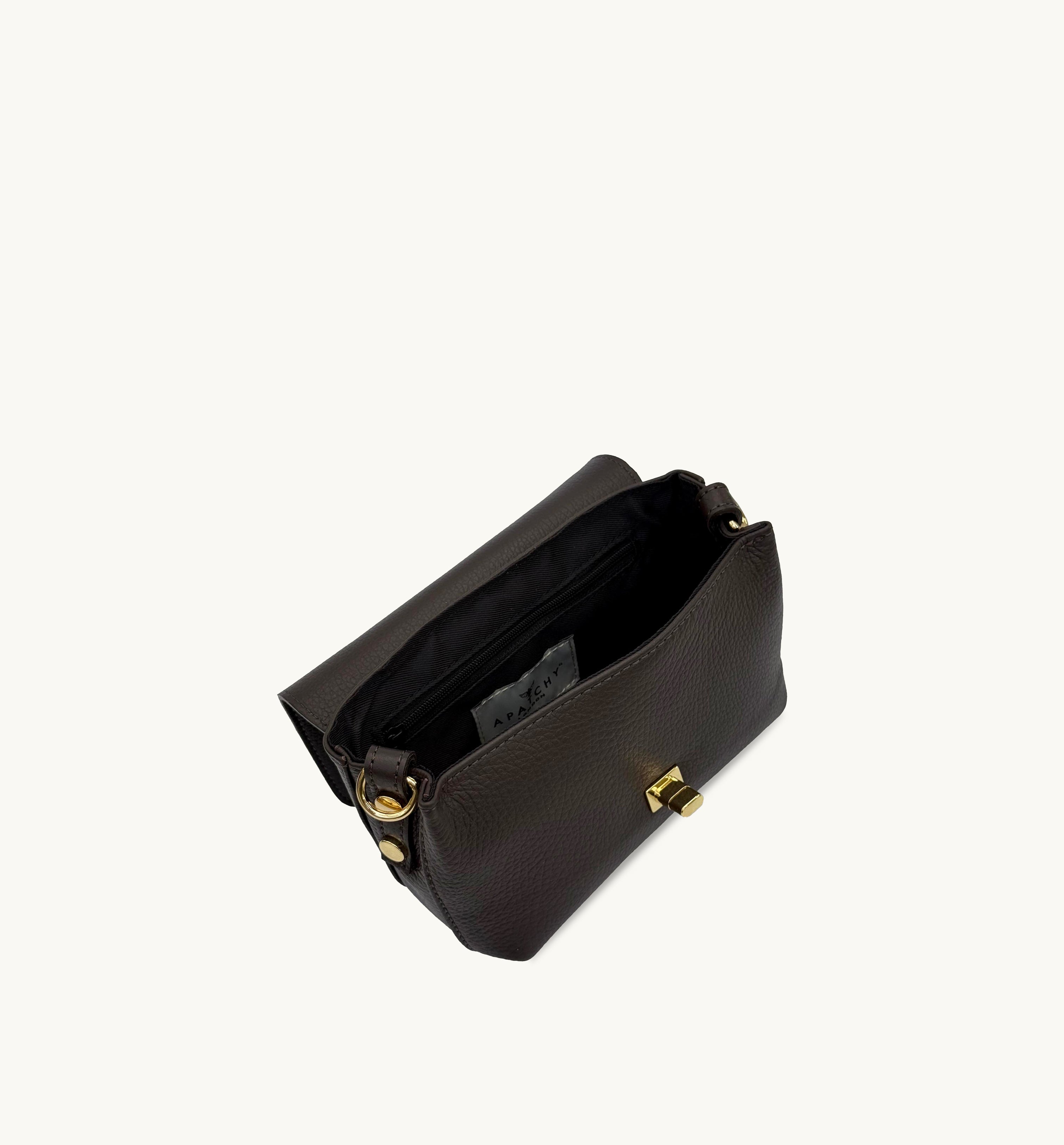 The Maisie Chocolate Leather Bag