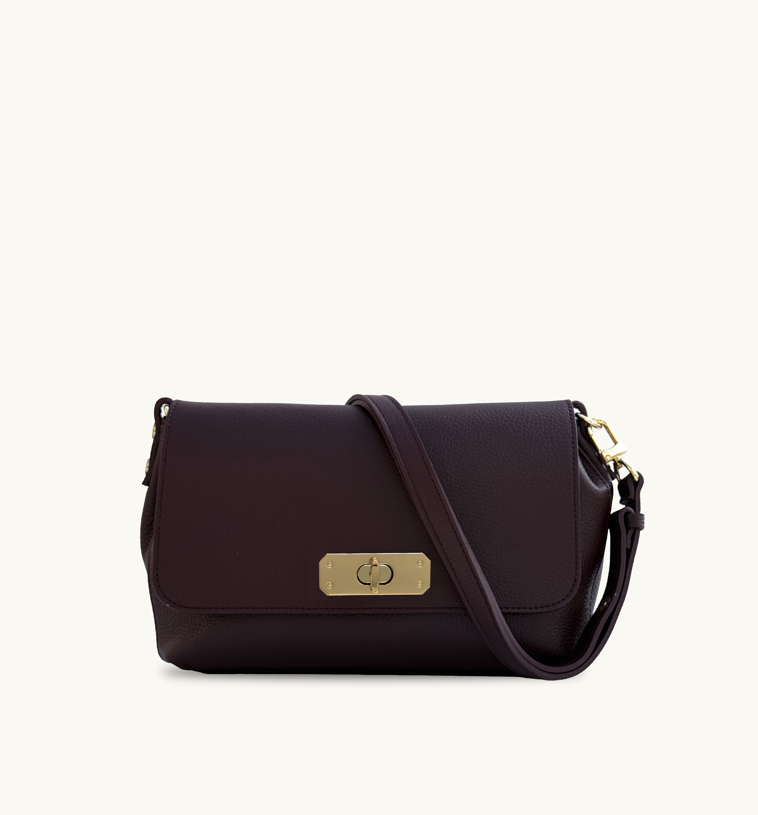The Maisie Maxi Port Leather Bag