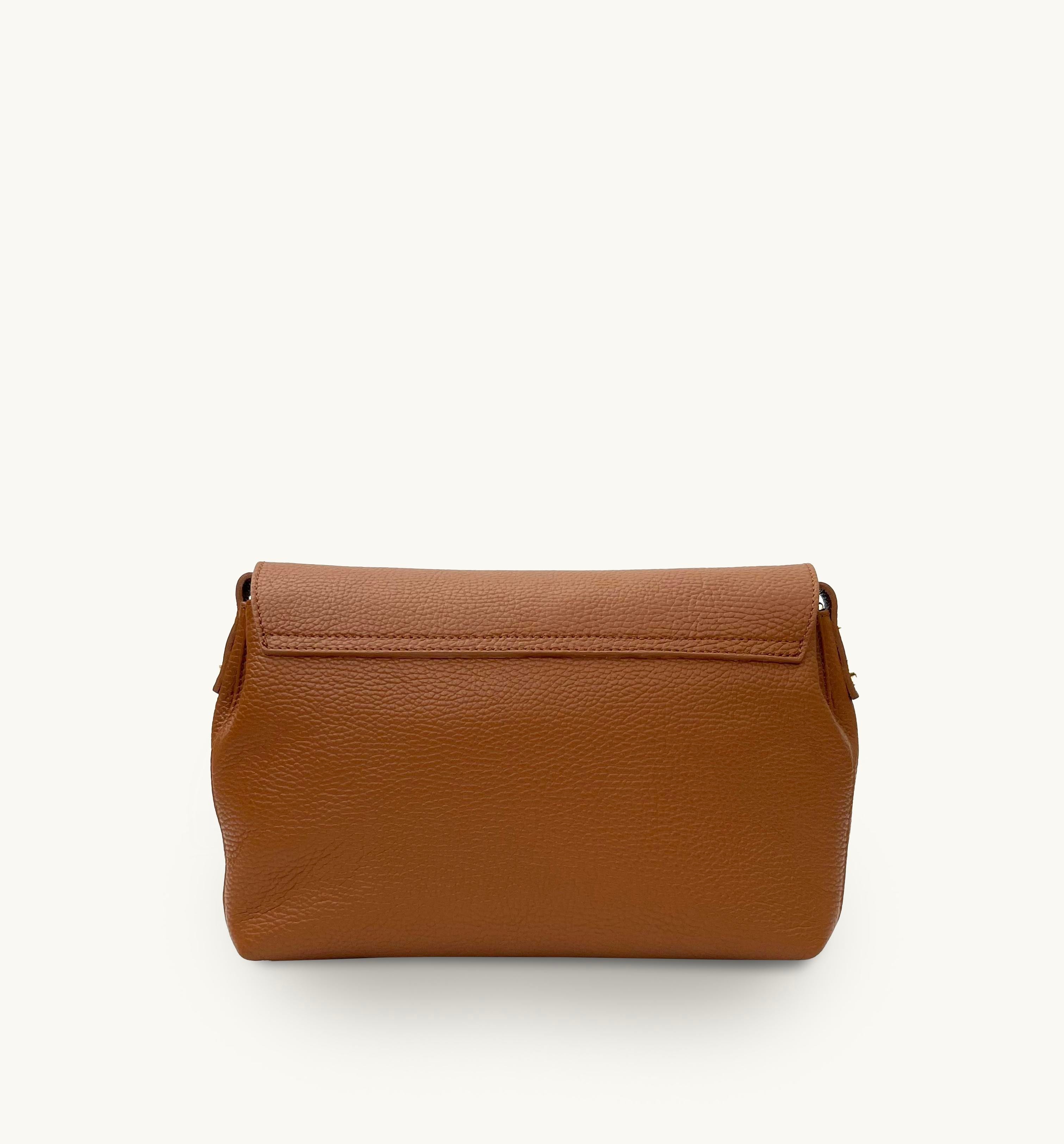 The Maisie Maxi Tan Leather Bag