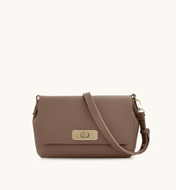 The Maisie Maxi Mink Leather Bag
