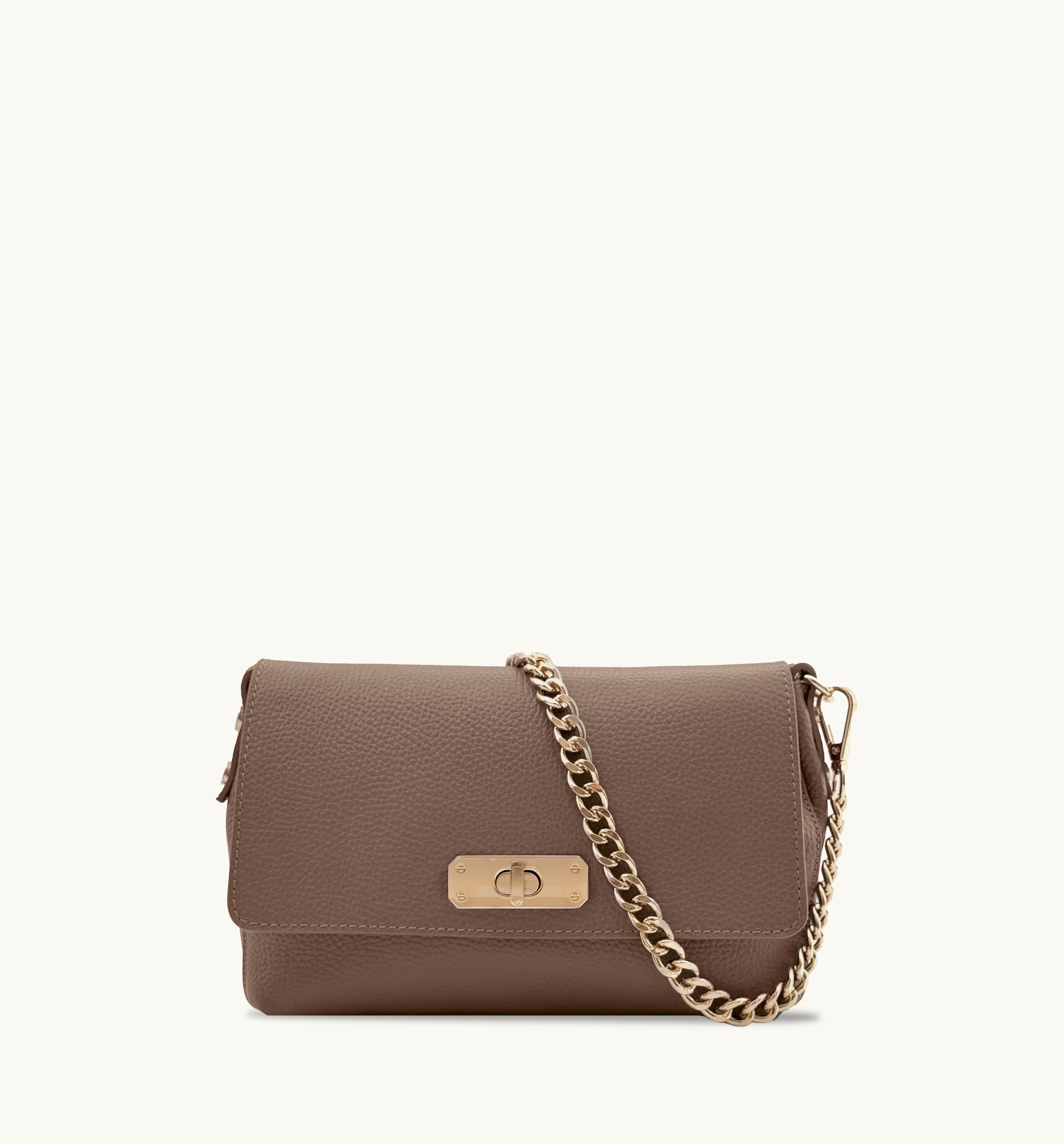 The Maisie Midi Mink Leather Bag