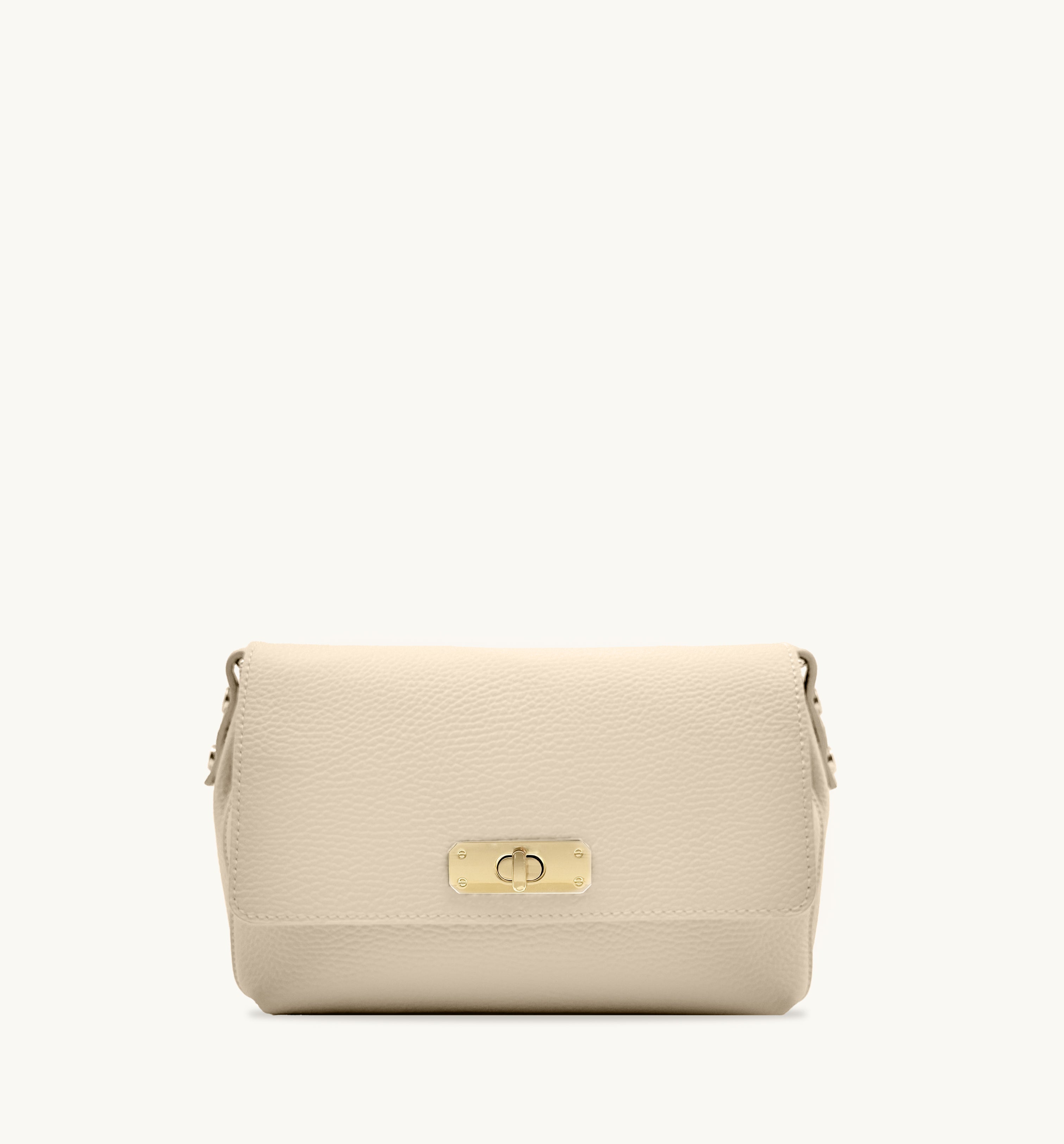 The Maisie Midi Stone Leather Bag