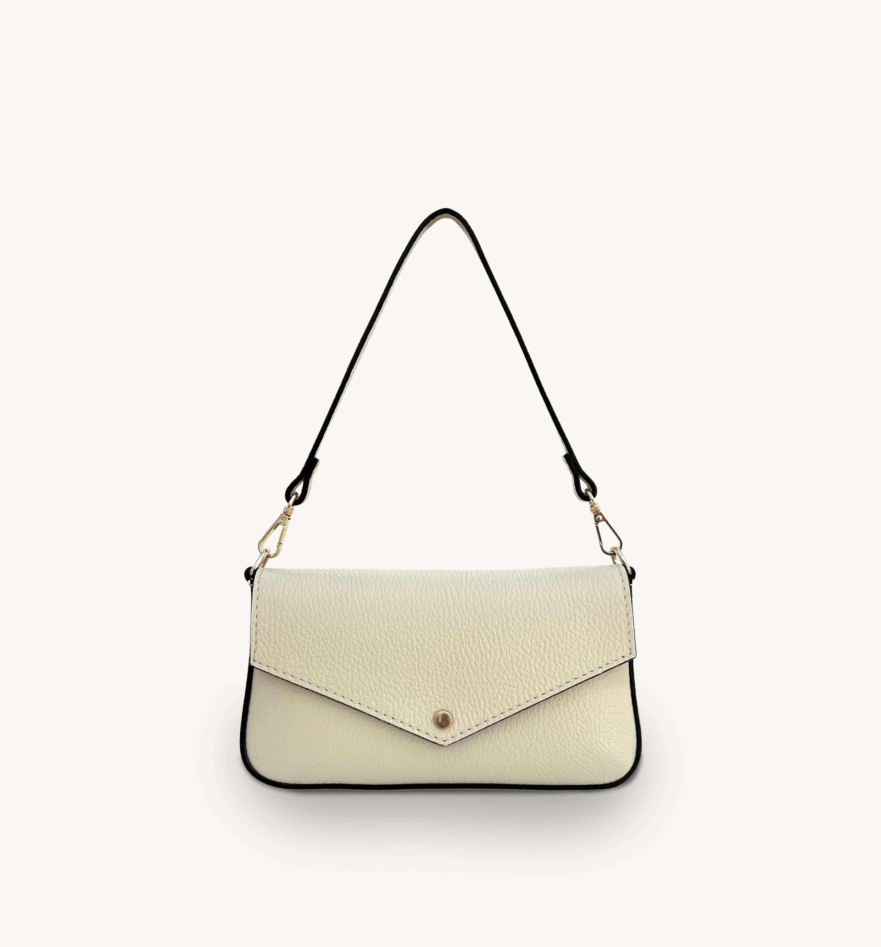 Apatchy The Munro Stone Leather Shoulder Bag