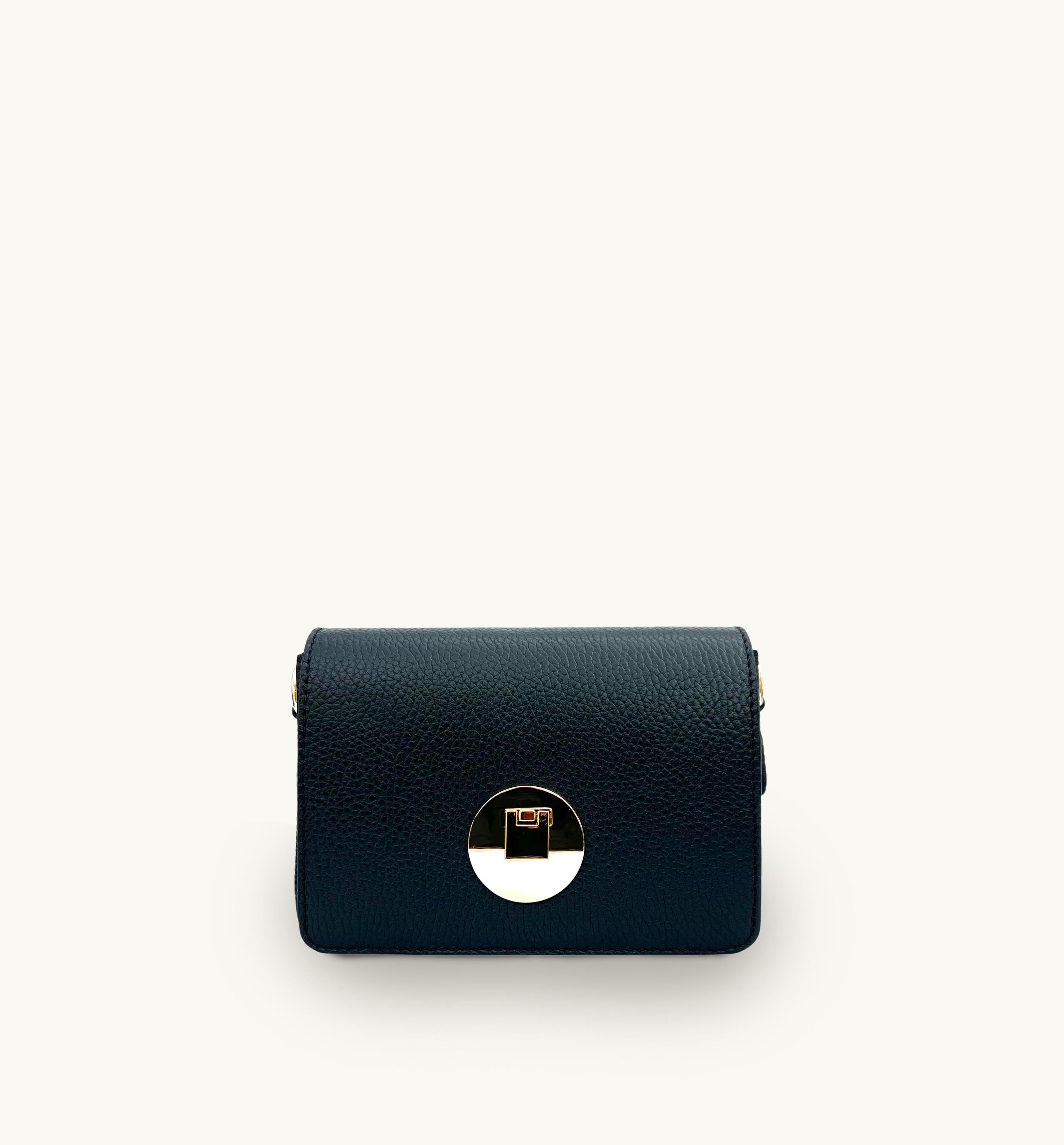 The Newbury Black Leather Bag