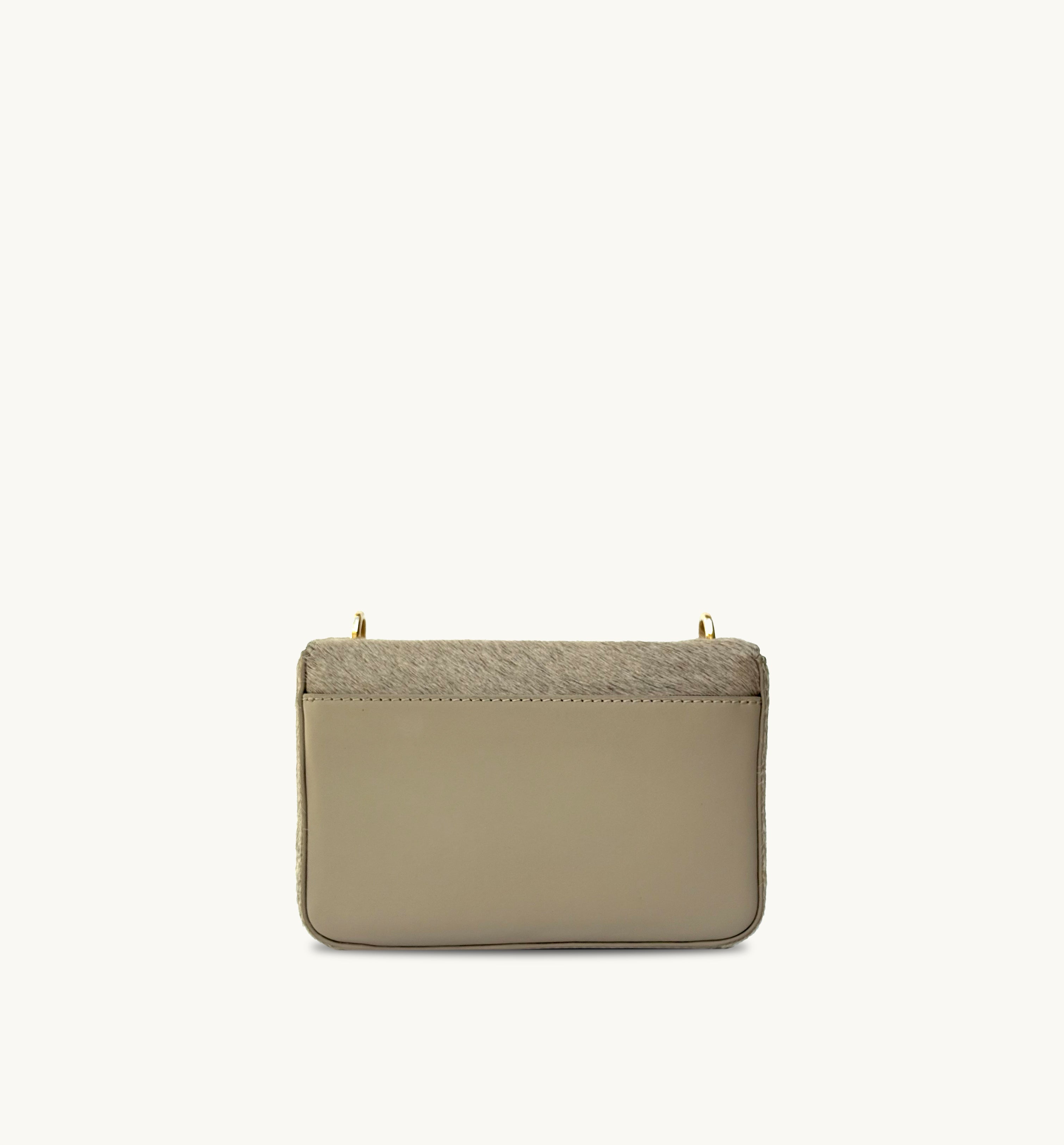 The Tilly Sand Hair-On Leather Bag