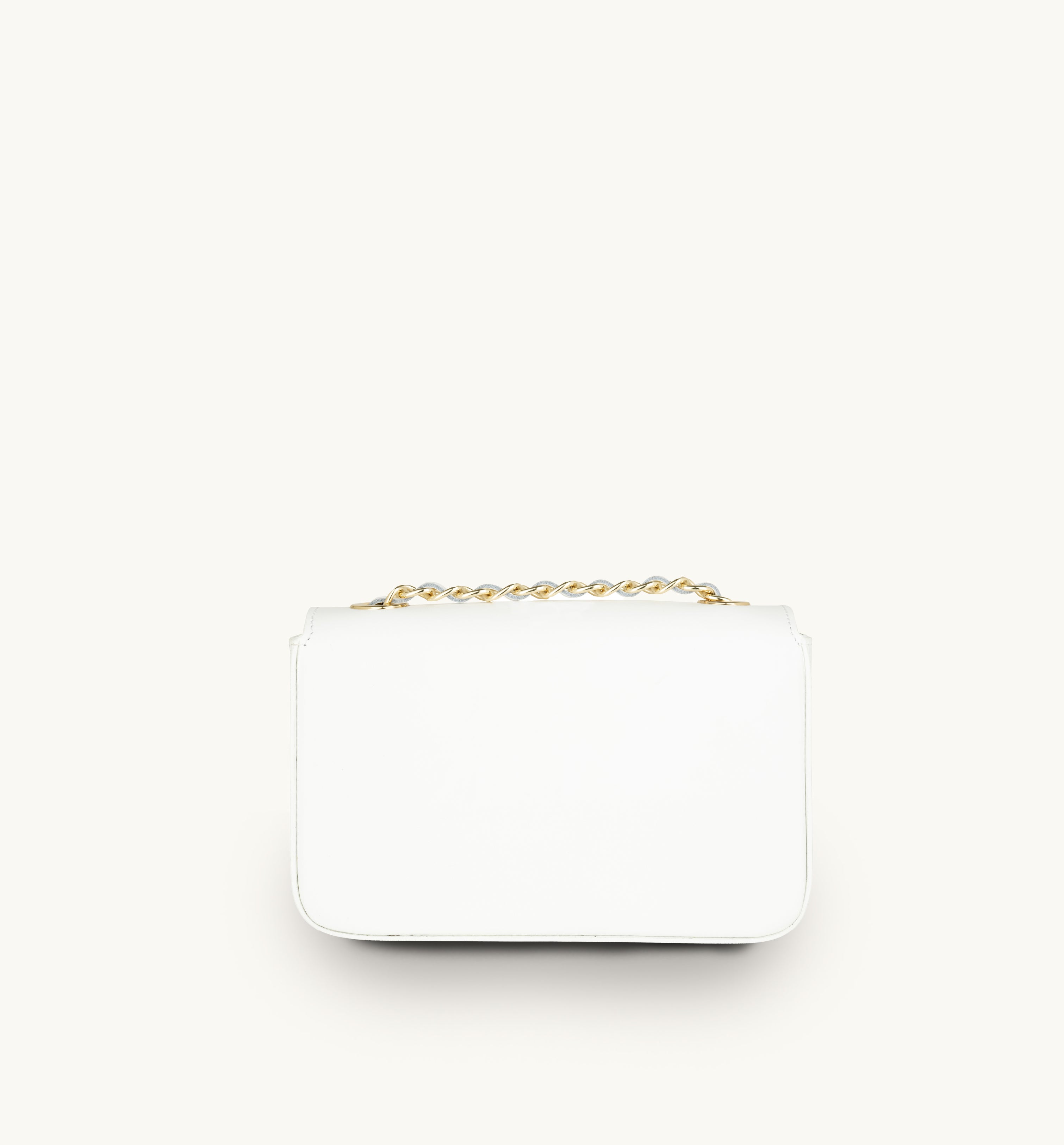 The Grace White Leather Bag