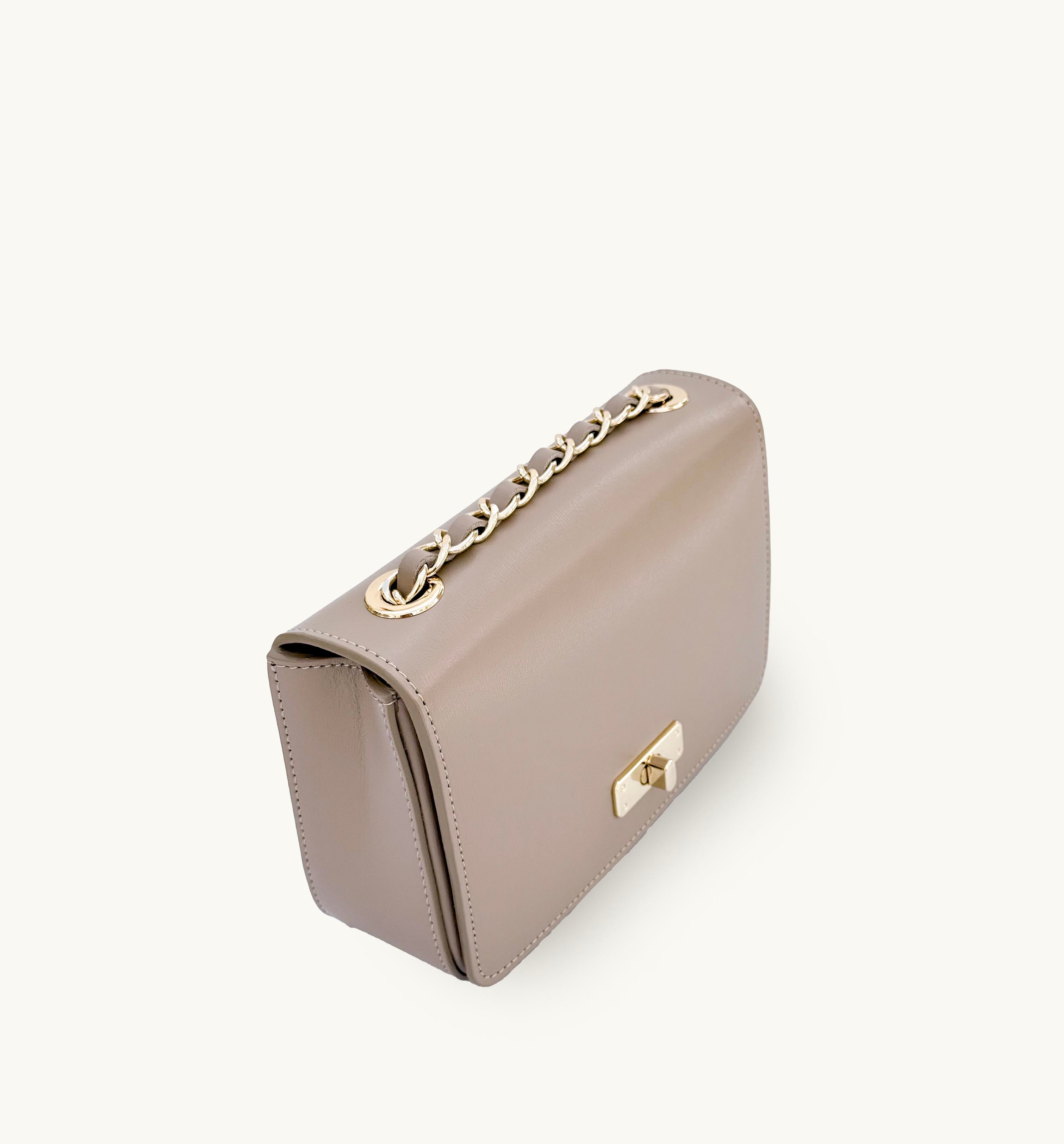 The Grace Mocha Leather Bag