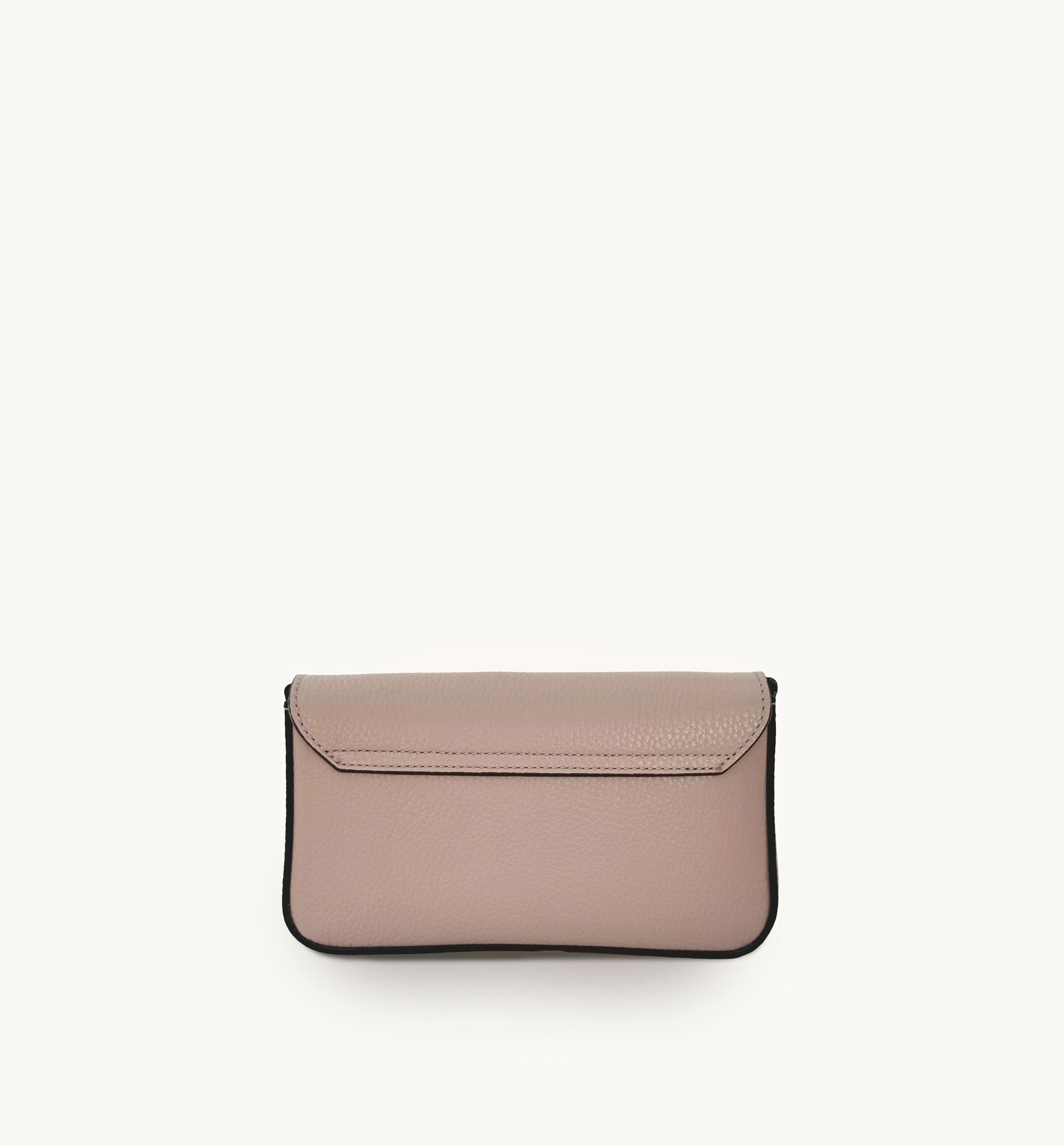 The Munro Blush Leather Shoulder Bag