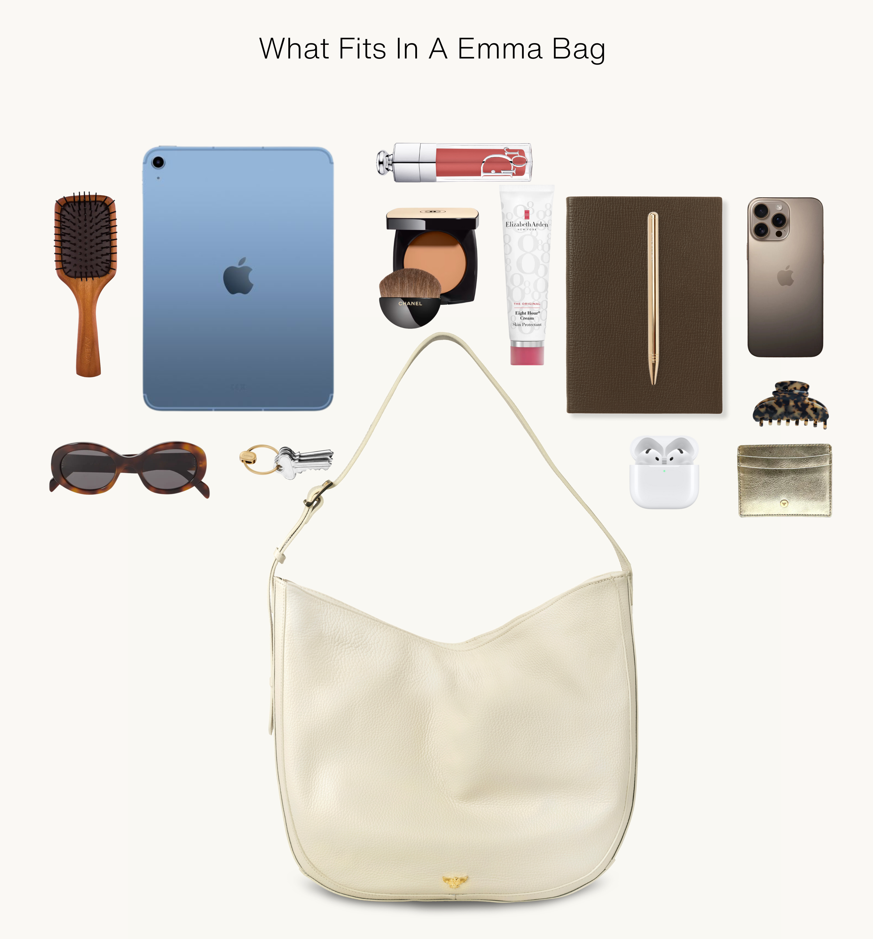 The Emma Black Leather Bag