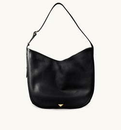 The Emma Black Leather Bag