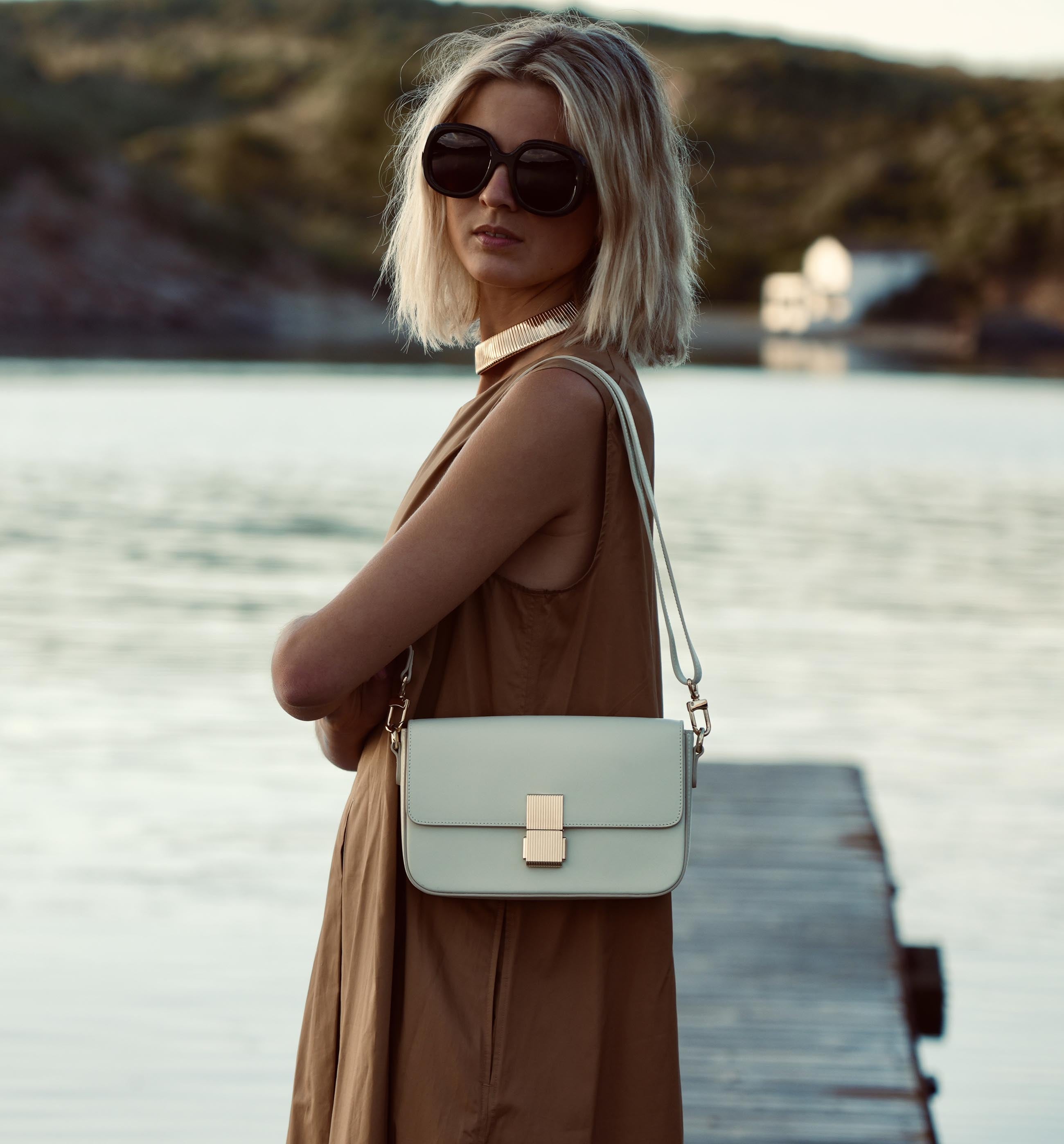 The Flora Buttermilk Leather Bag