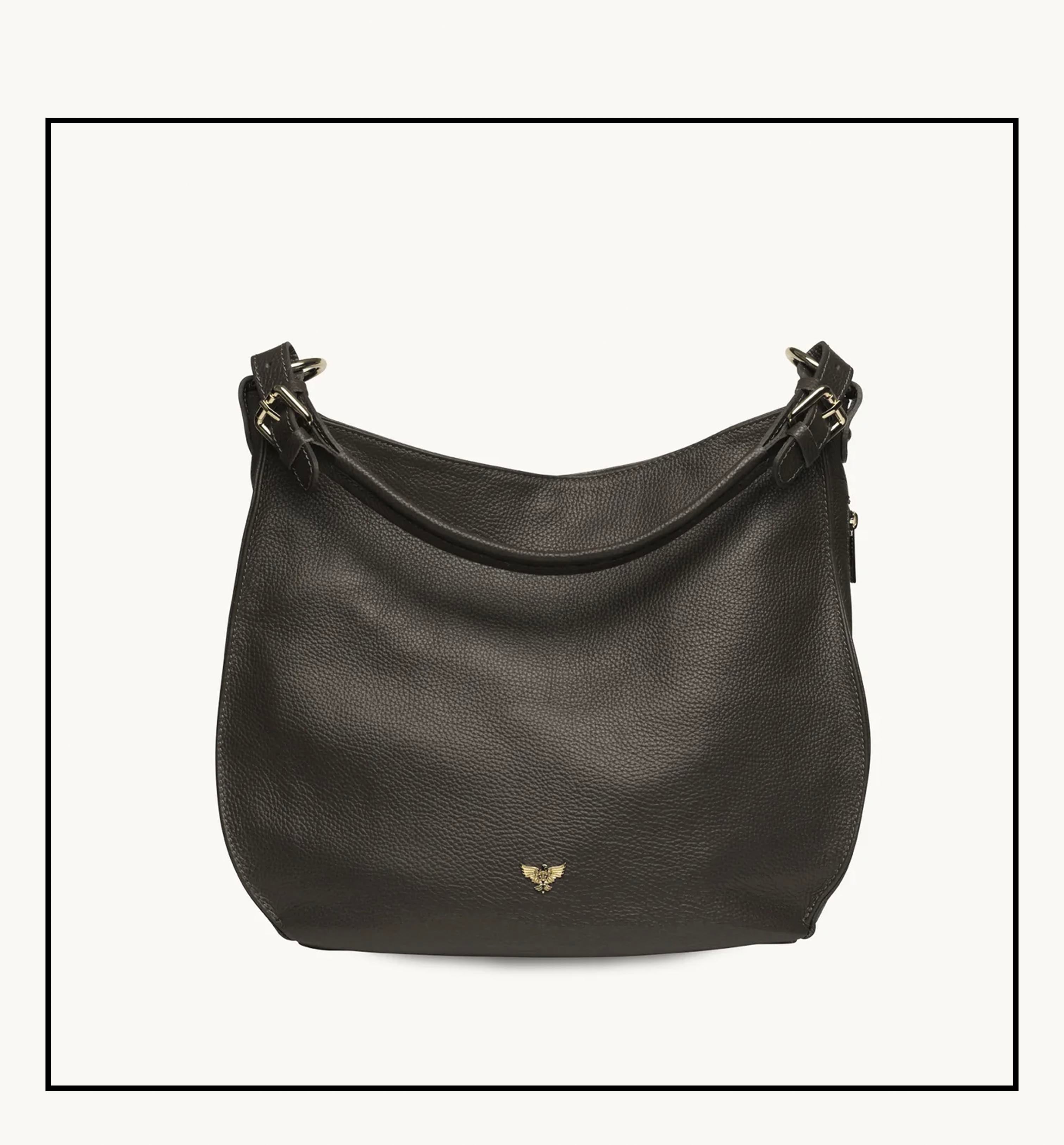 The Harriet Chocolate Leather Bag
