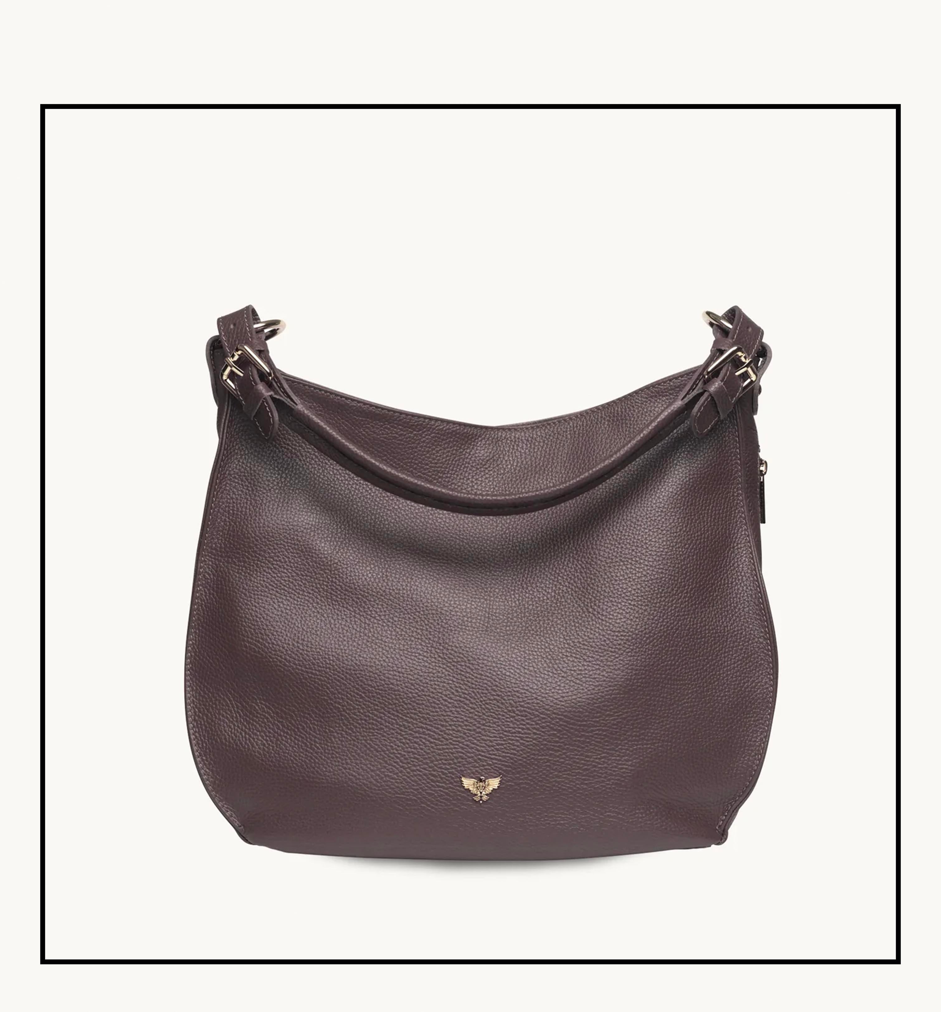 The Harriet Burgundy Leather Bag