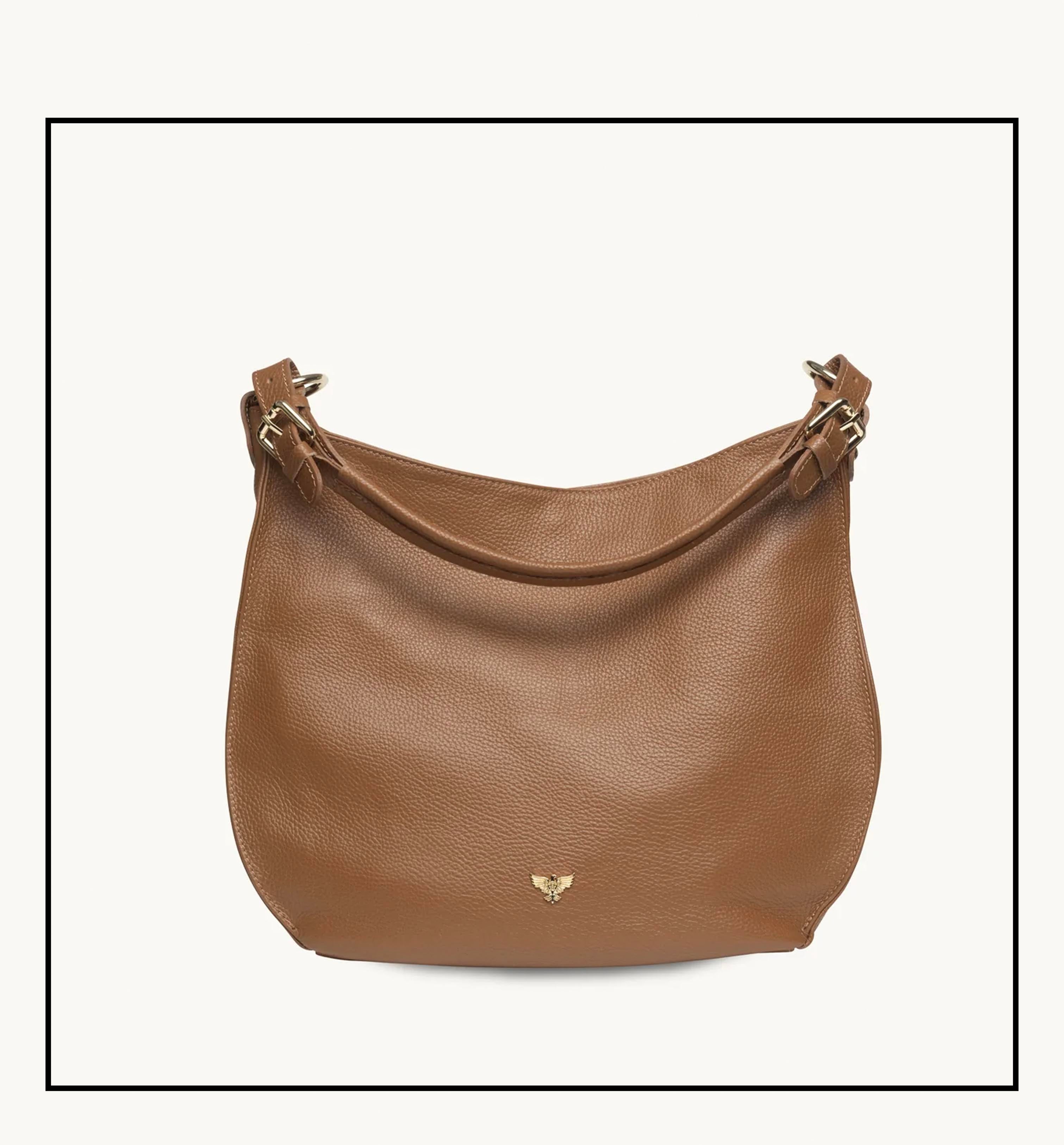The Harriet Tan Leather Bag