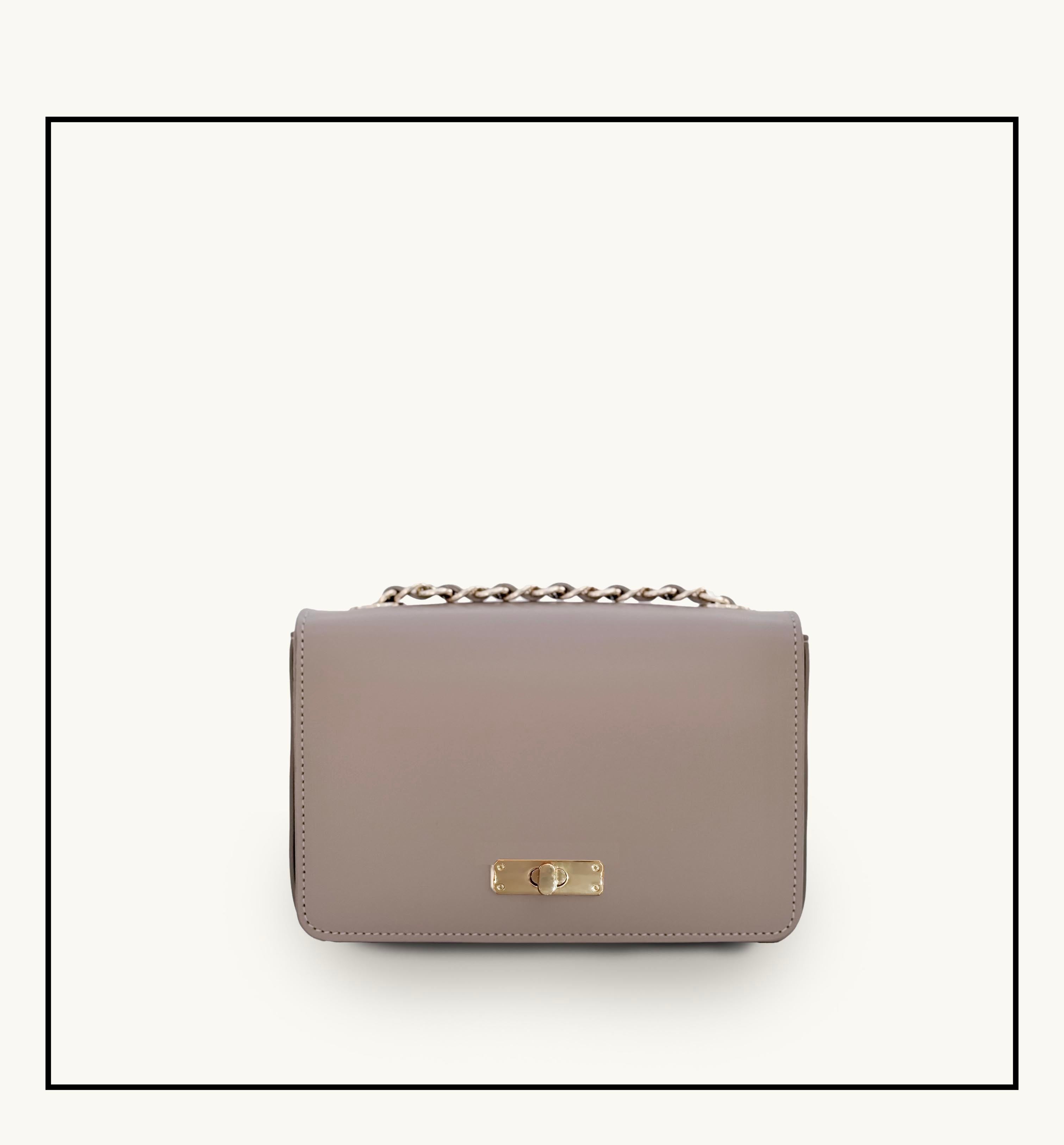 The Grace Mocha Leather Bag