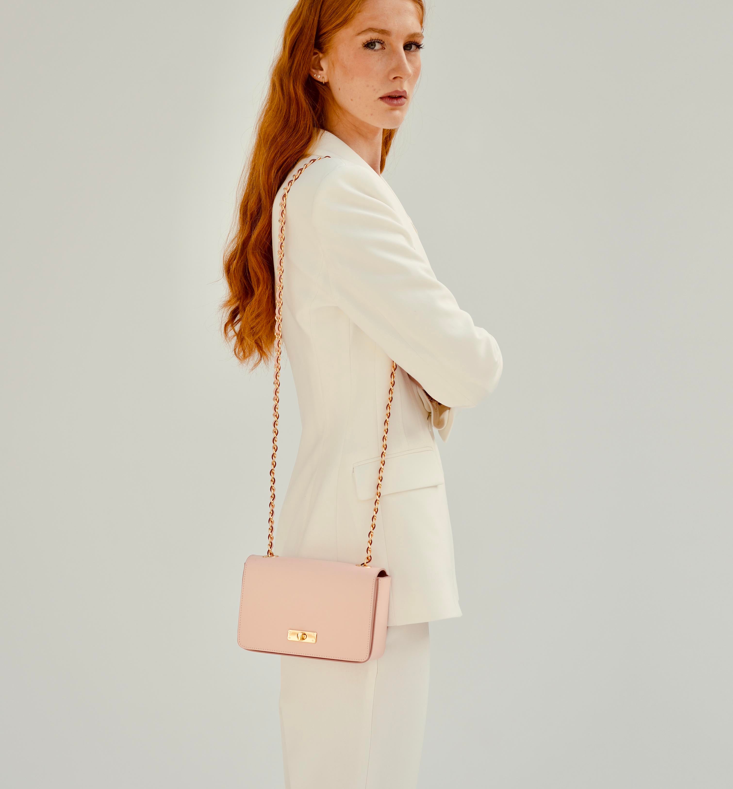 The Grace Pink Leather Bag