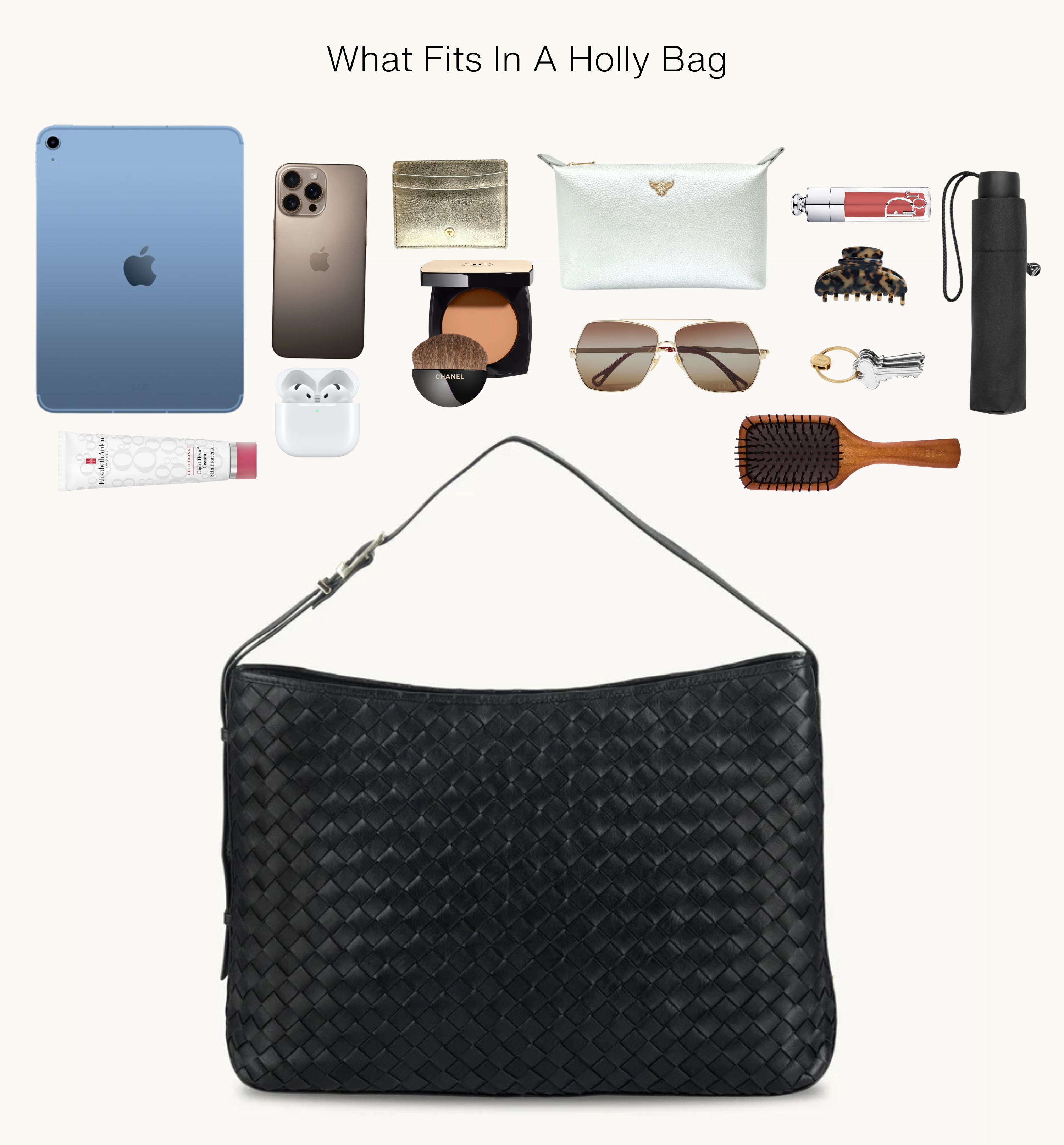 The Holly Black Leather Bag