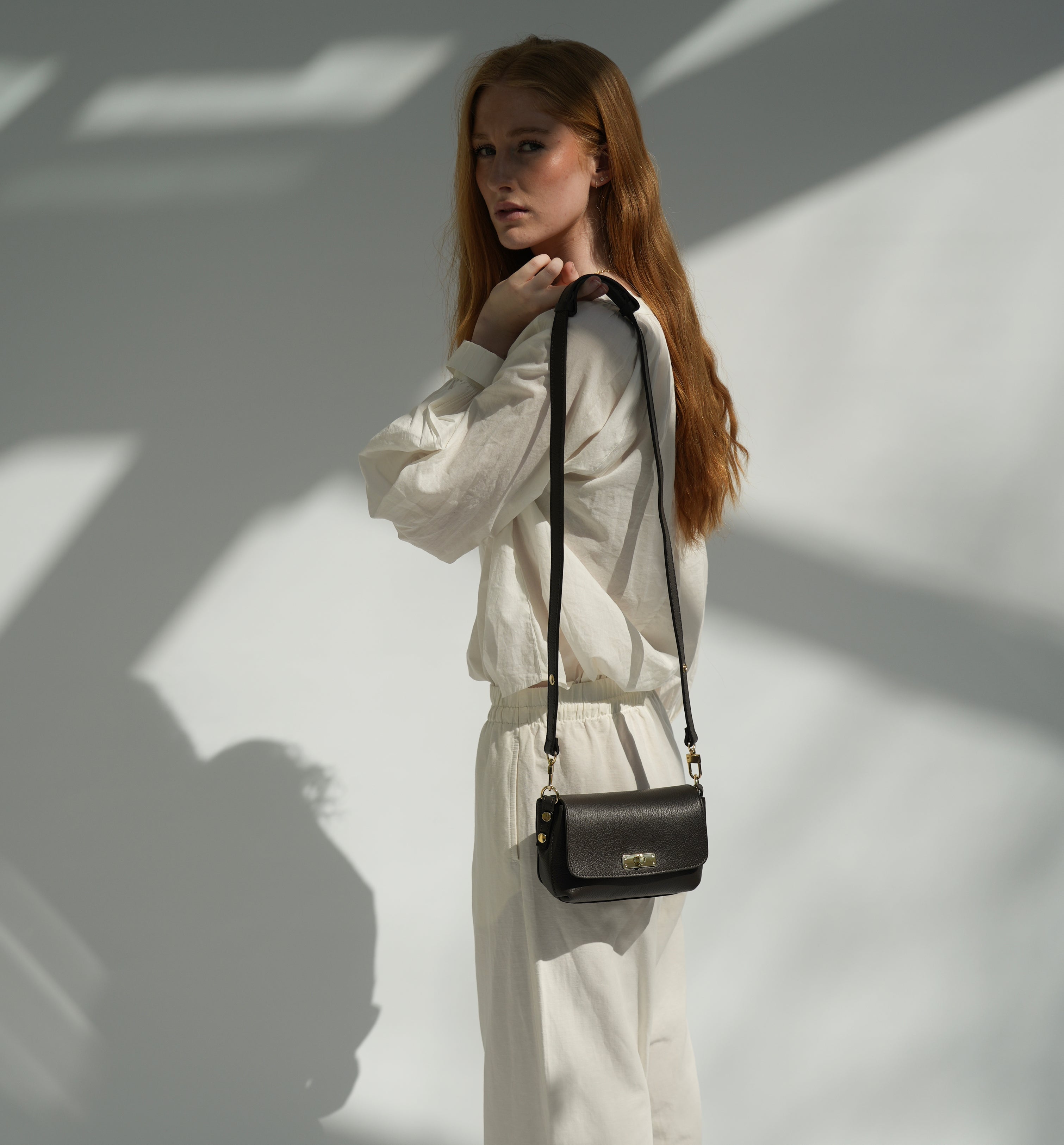 The Maisie Chocolate Leather Bag