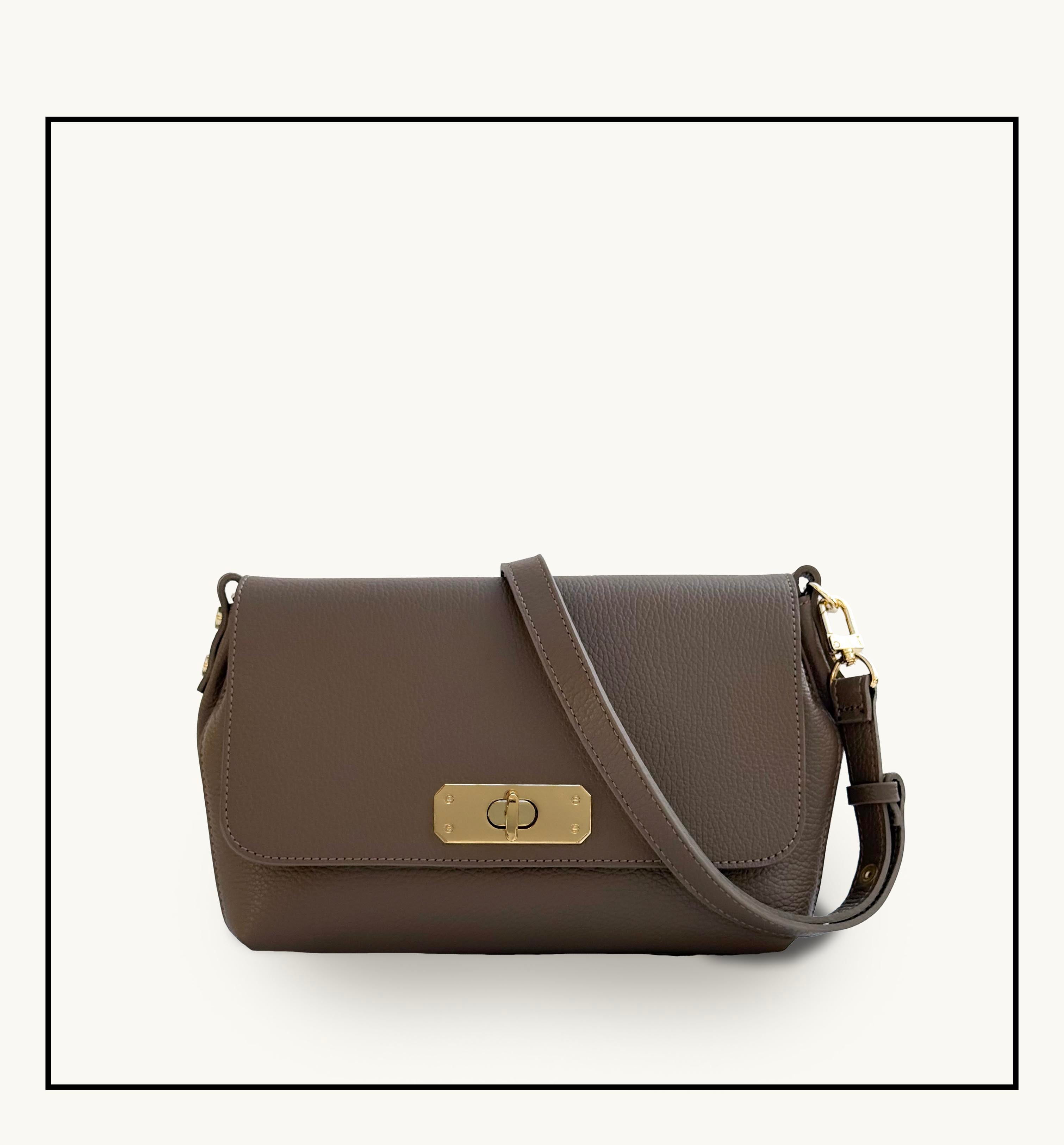 The Maisie Maxi Mink Leather Bag