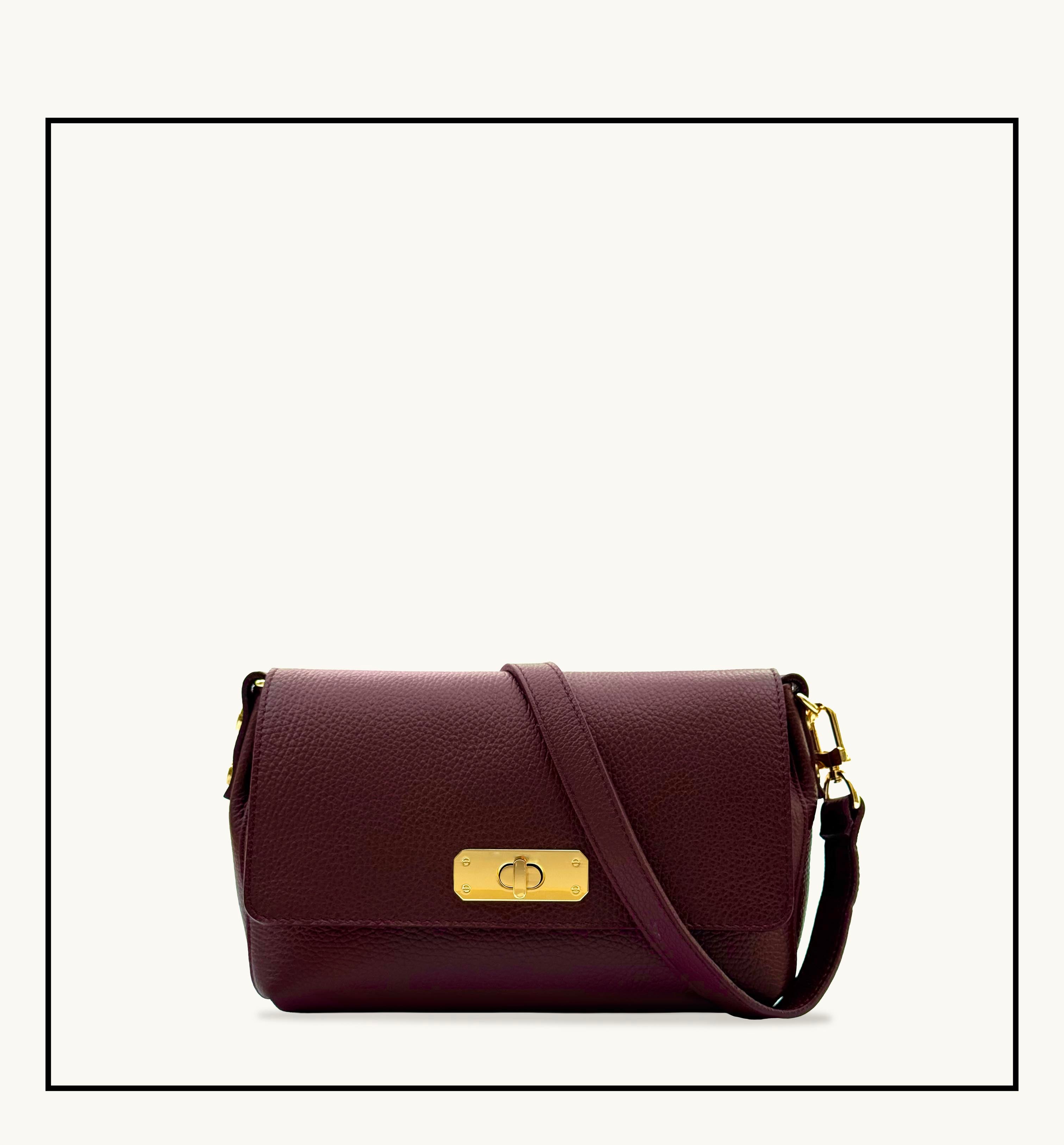 The Maisie Midi Port Leather Bag