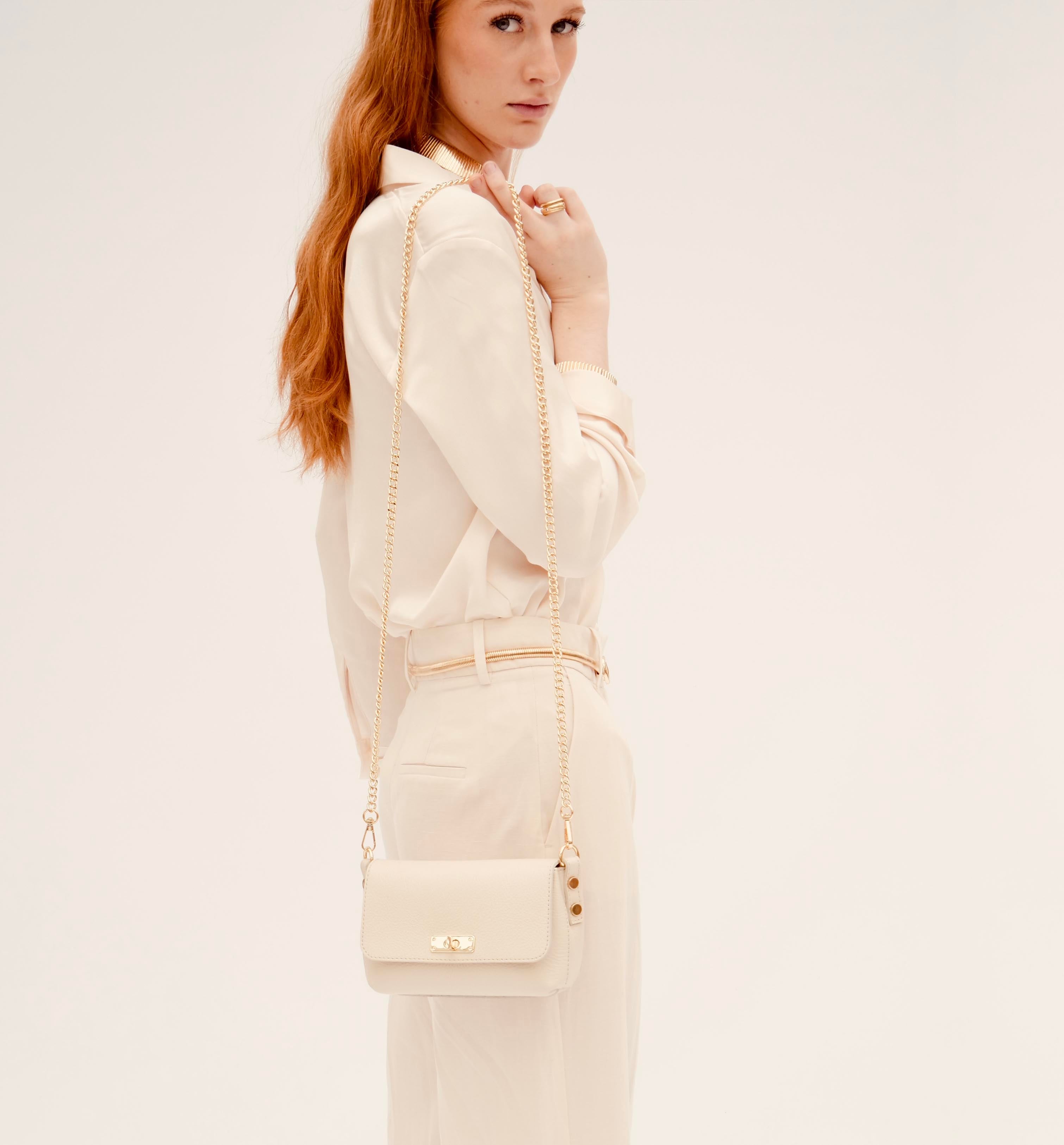 The Maisie Mini Stone Leather Bag